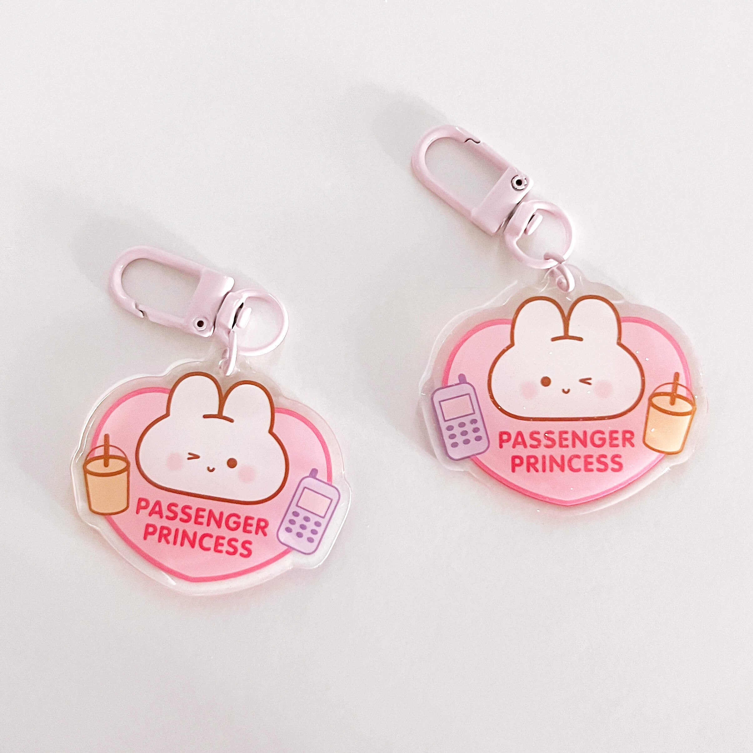 Passenger Princess Glitter  Keychain