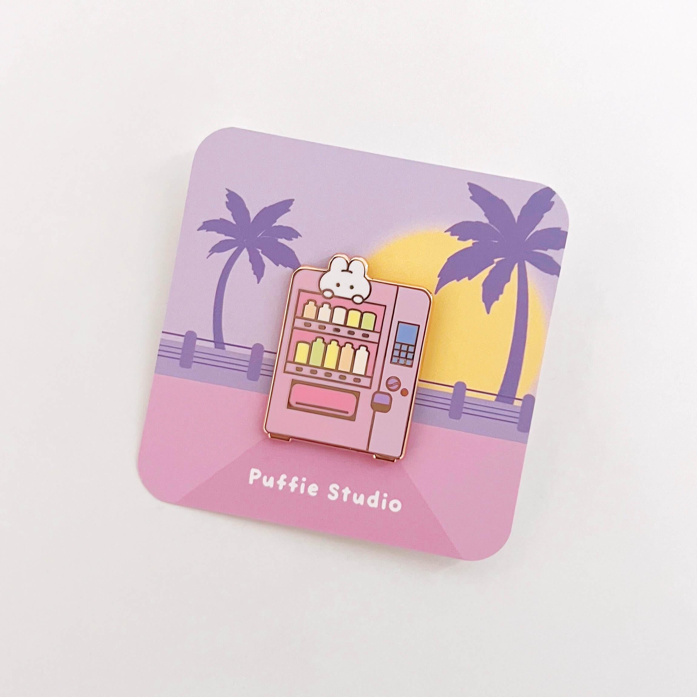 City Pop Vending Machine Enamel Pin