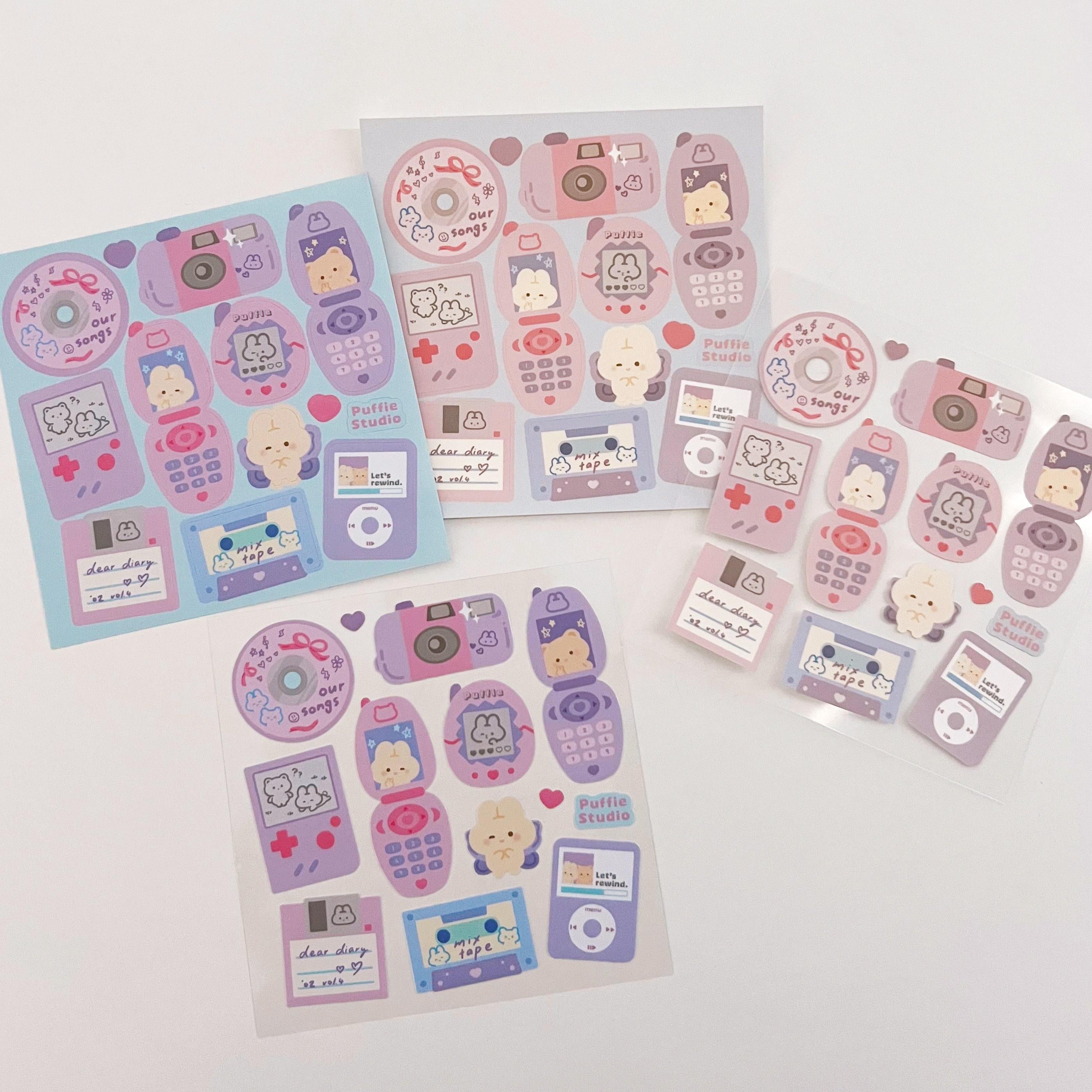 Retro Y2K Sticker Sheet