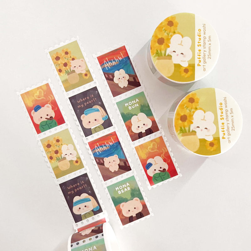 Art Gallery Stamp Washi Tape