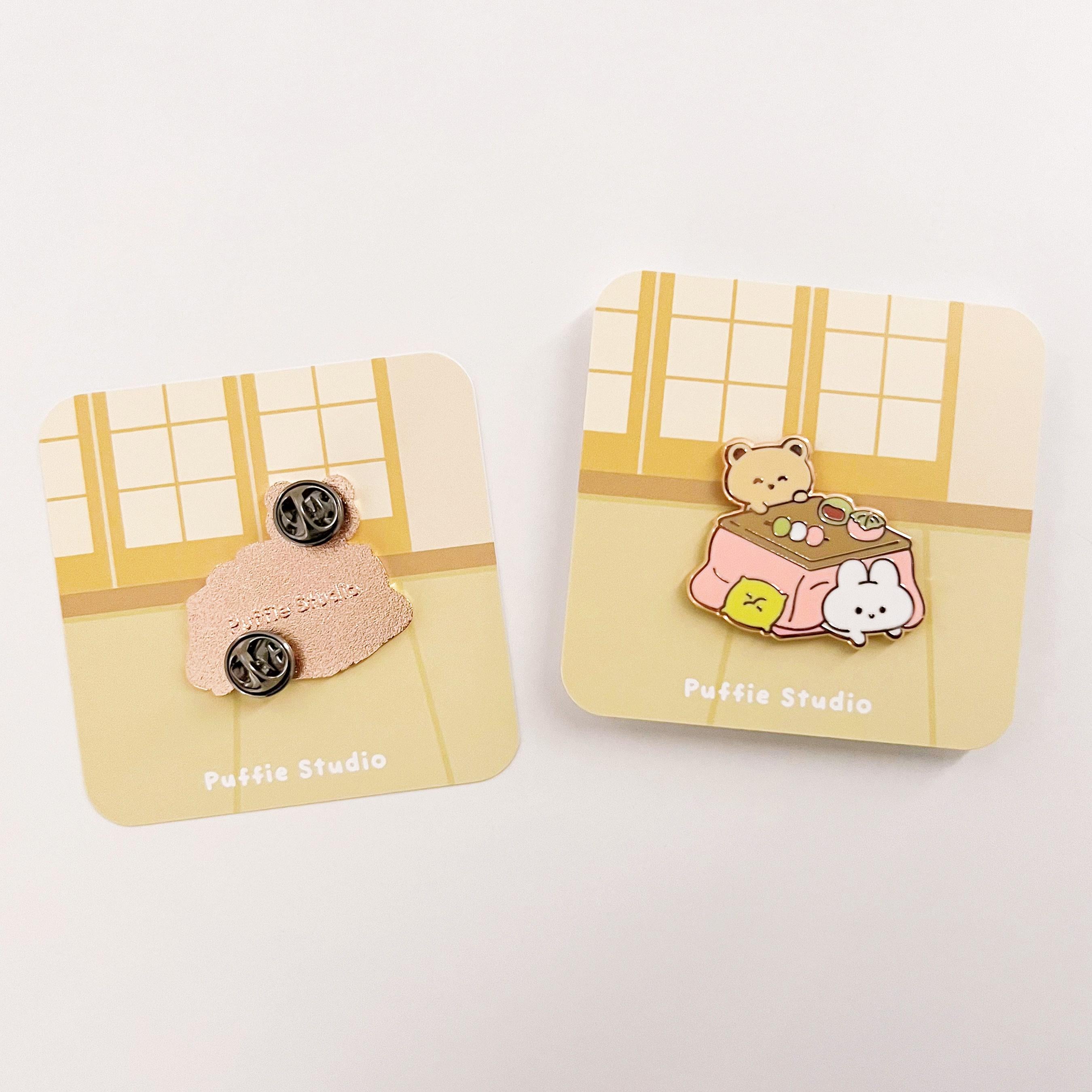 Cosy Kotatsu Enamel Pin