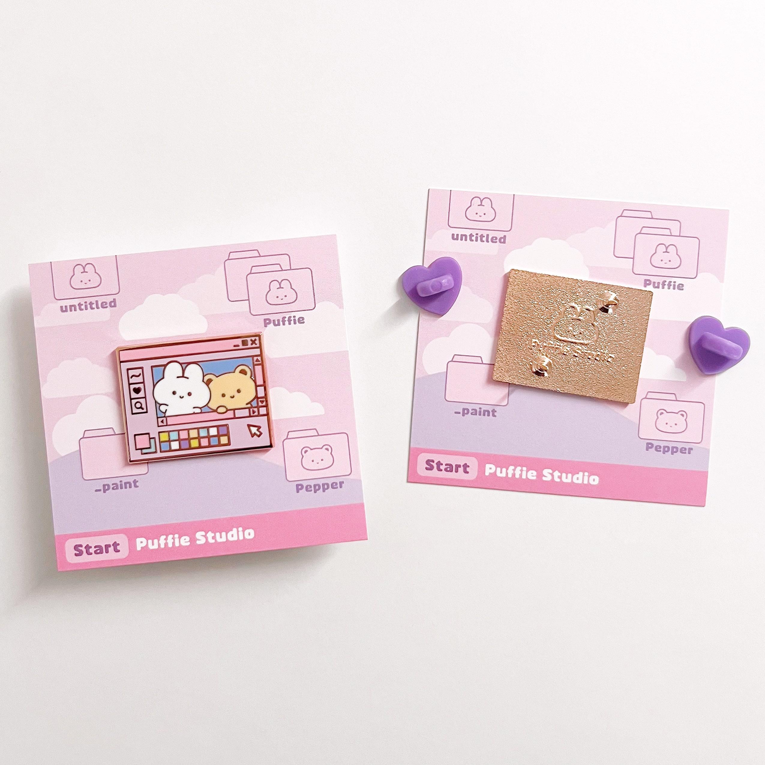 Y2K Computer Desktop Enamel Pin