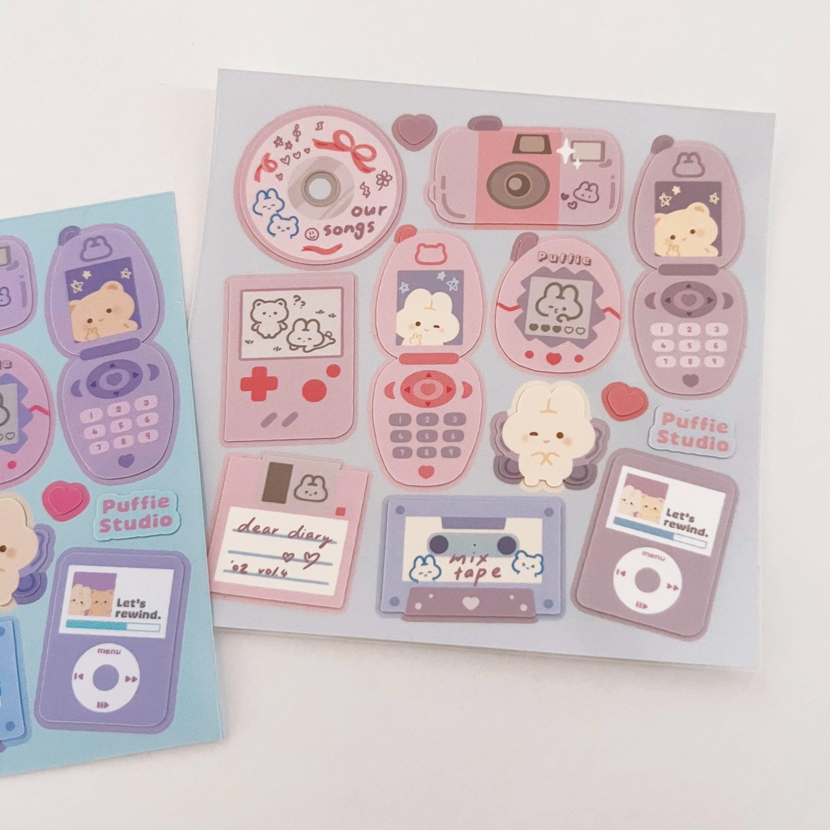 Retro Y2K Sticker Sheet