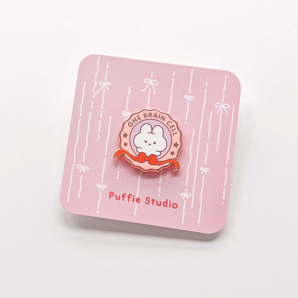 One Brain Cell Enamel Pin