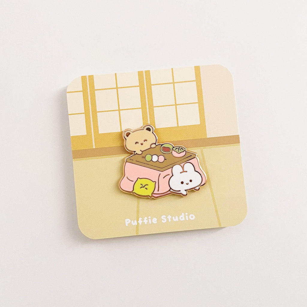 Cosy Kotatsu Enamel Pin