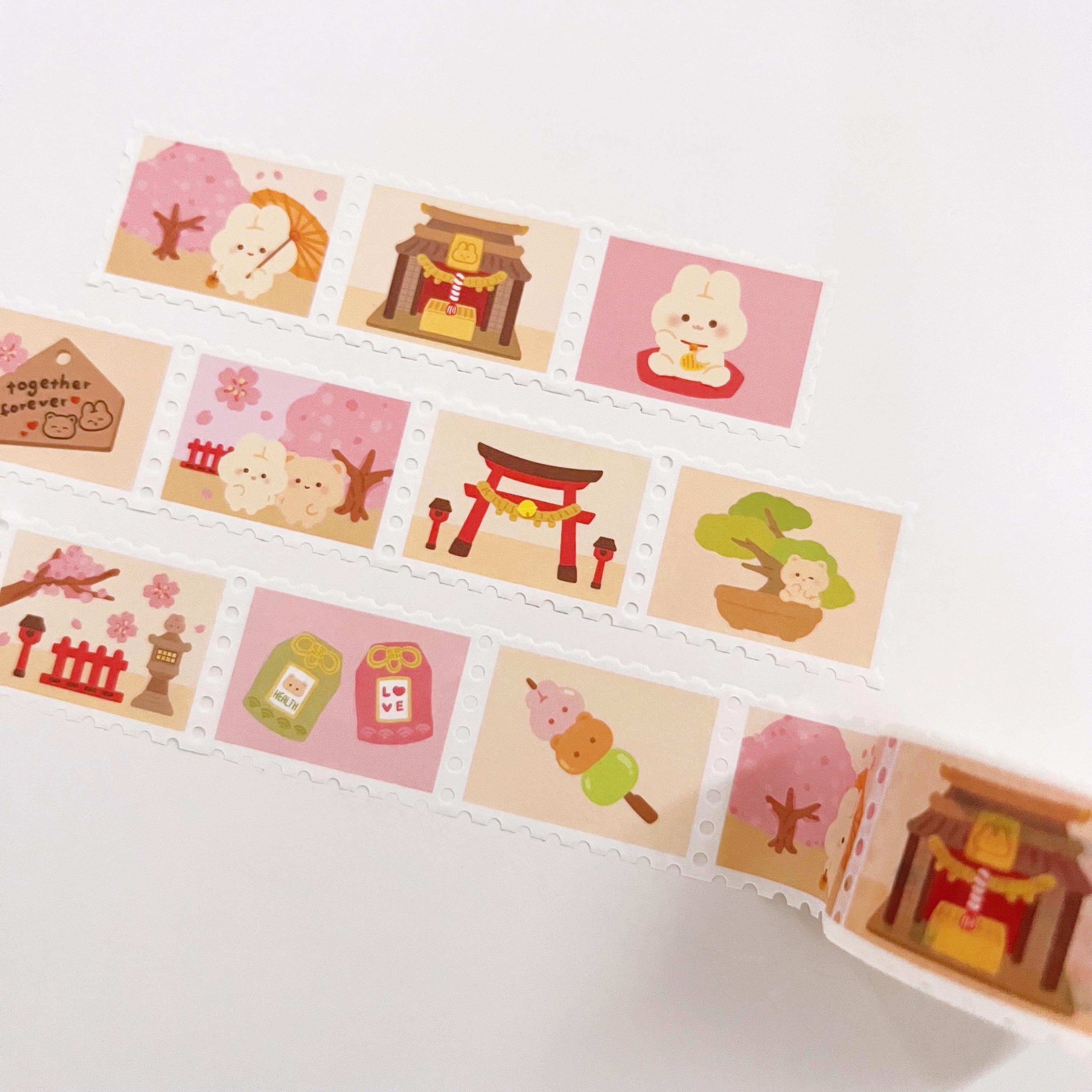 Sakura Shrine Stamp Washi Tape