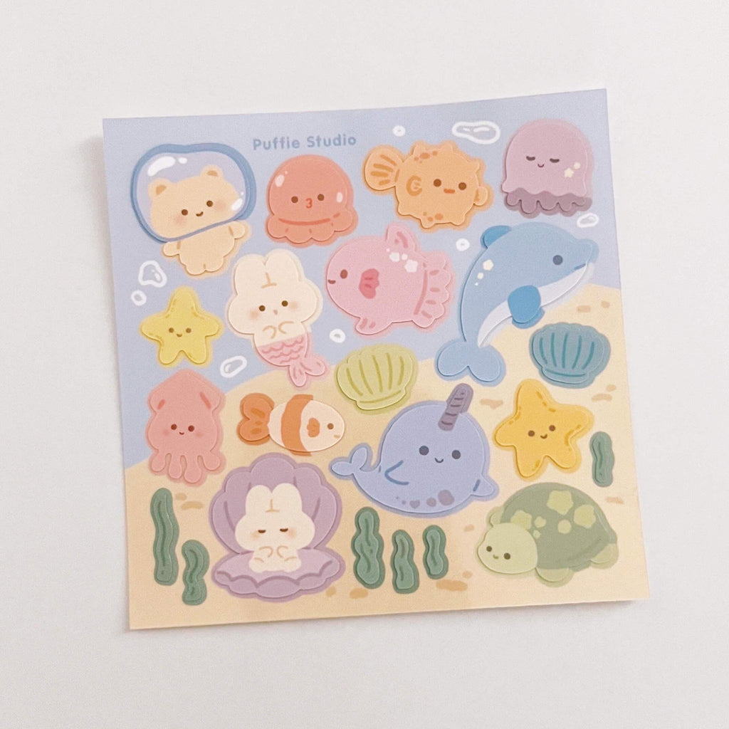 Underwater Sticker Sheet