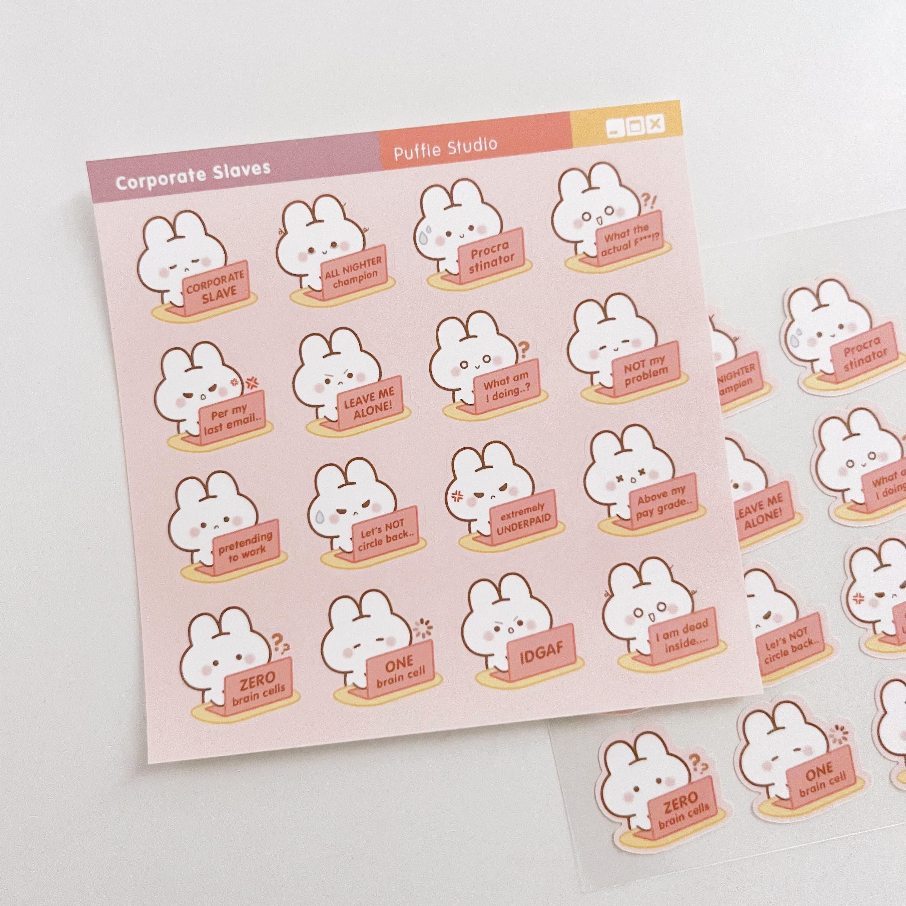 Corporate Army Sticker Sheet