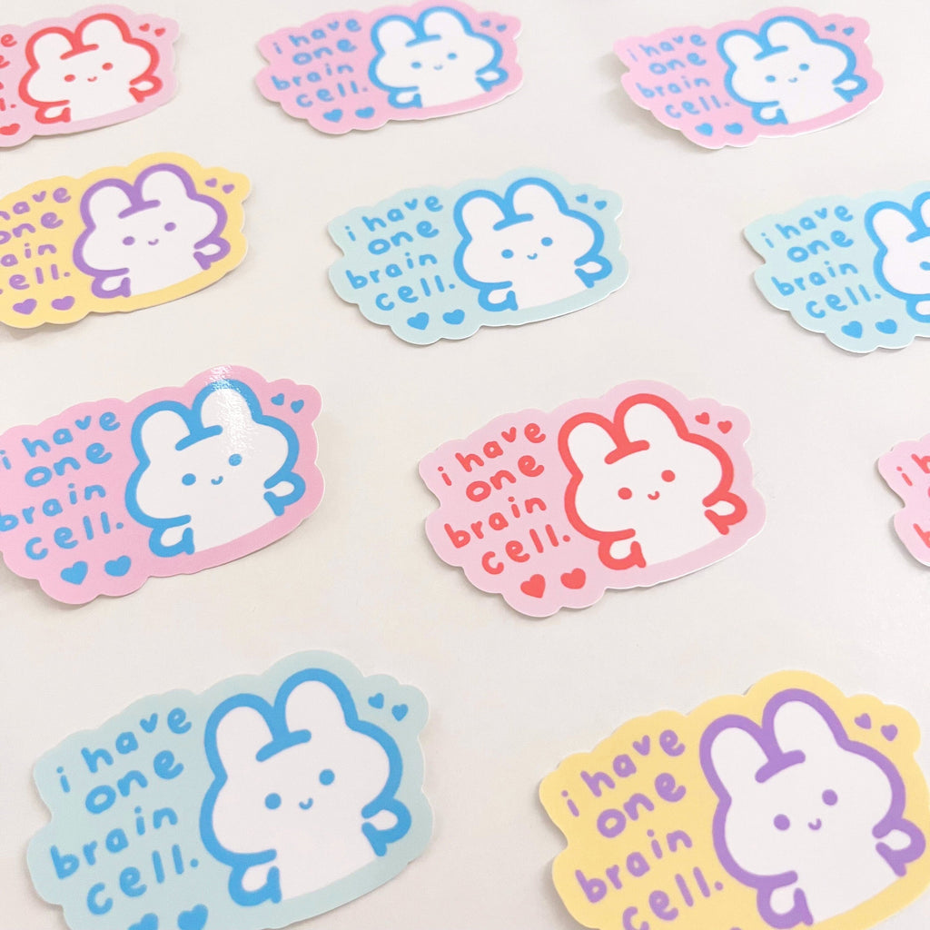 One Brain Cell Stickers