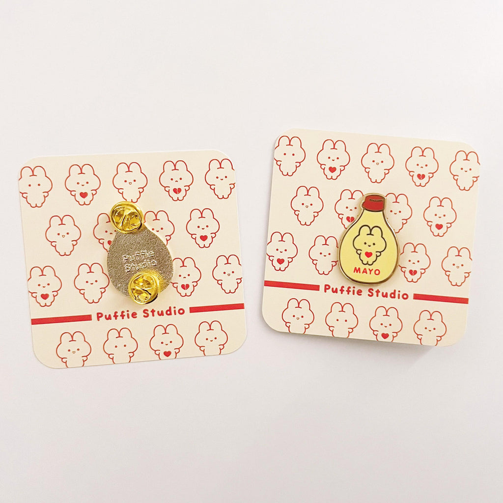 Puffie Mayo Enamel Pin