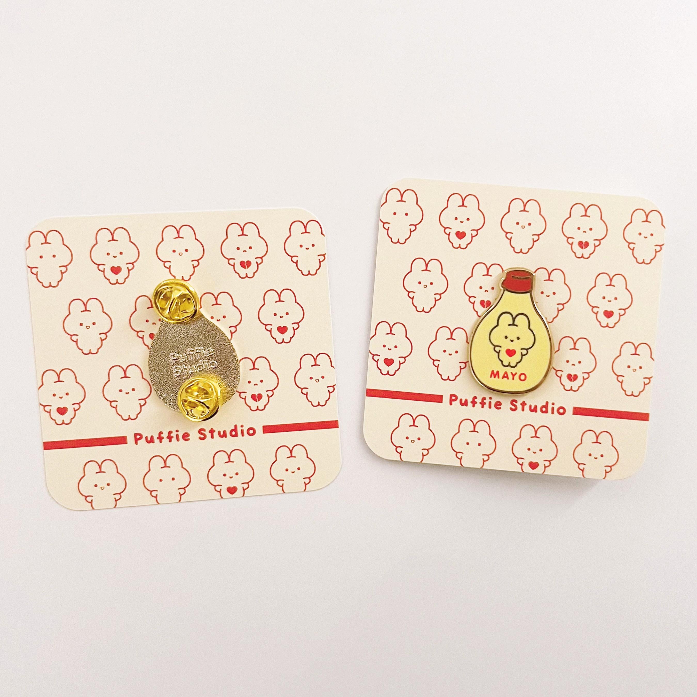 Puffie Mayo Enamel Pin