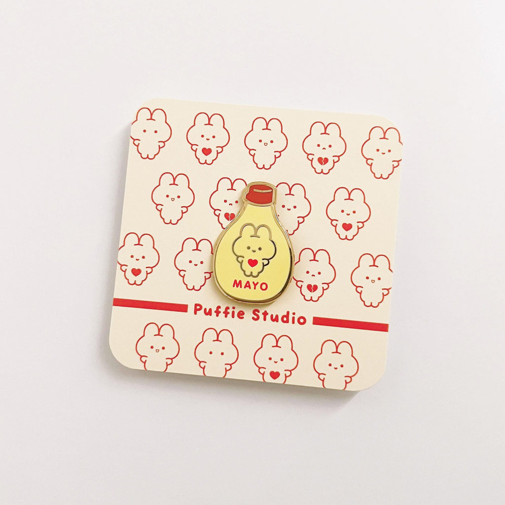 Puffie Mayo Enamel Pin