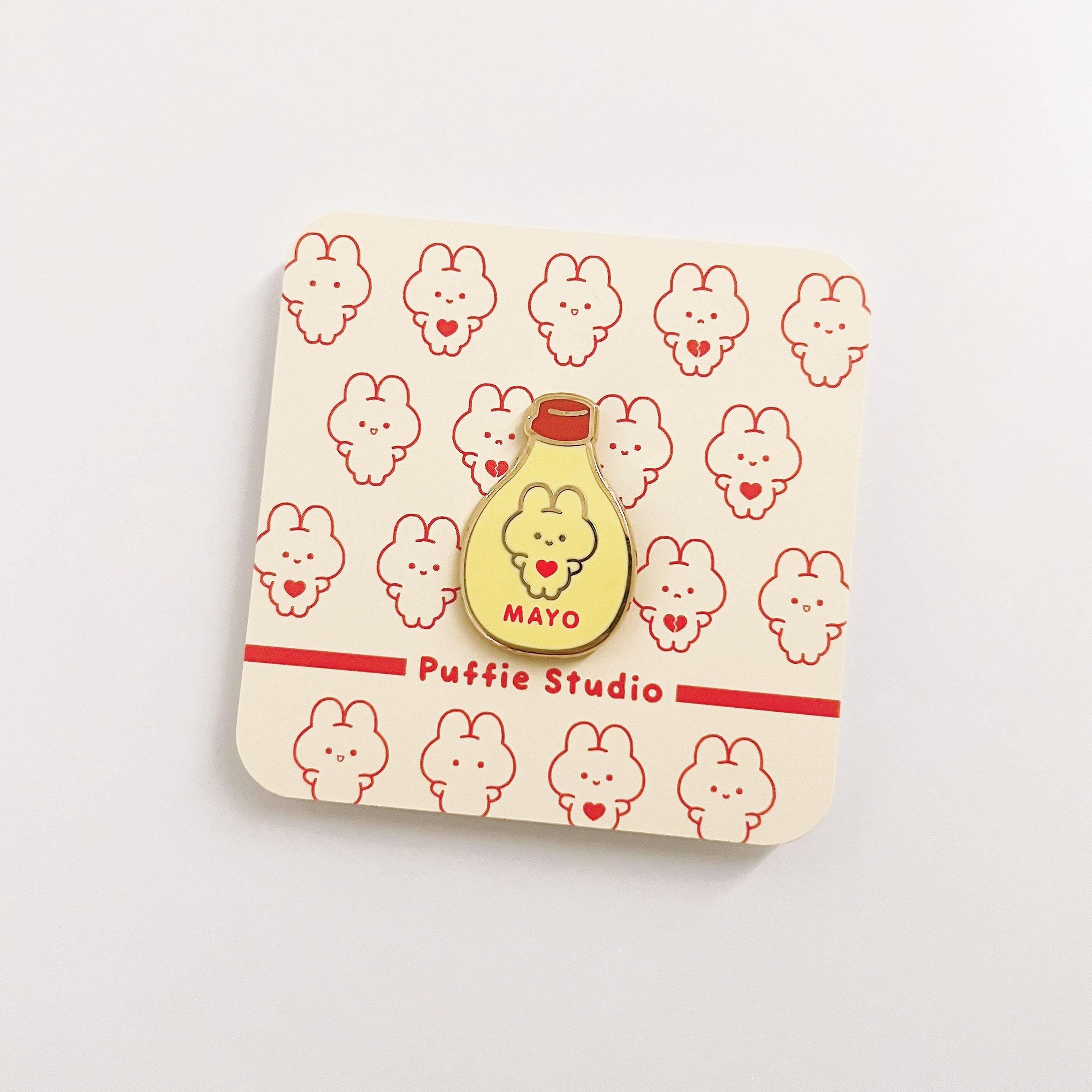 Puffie Mayo Enamel Pin