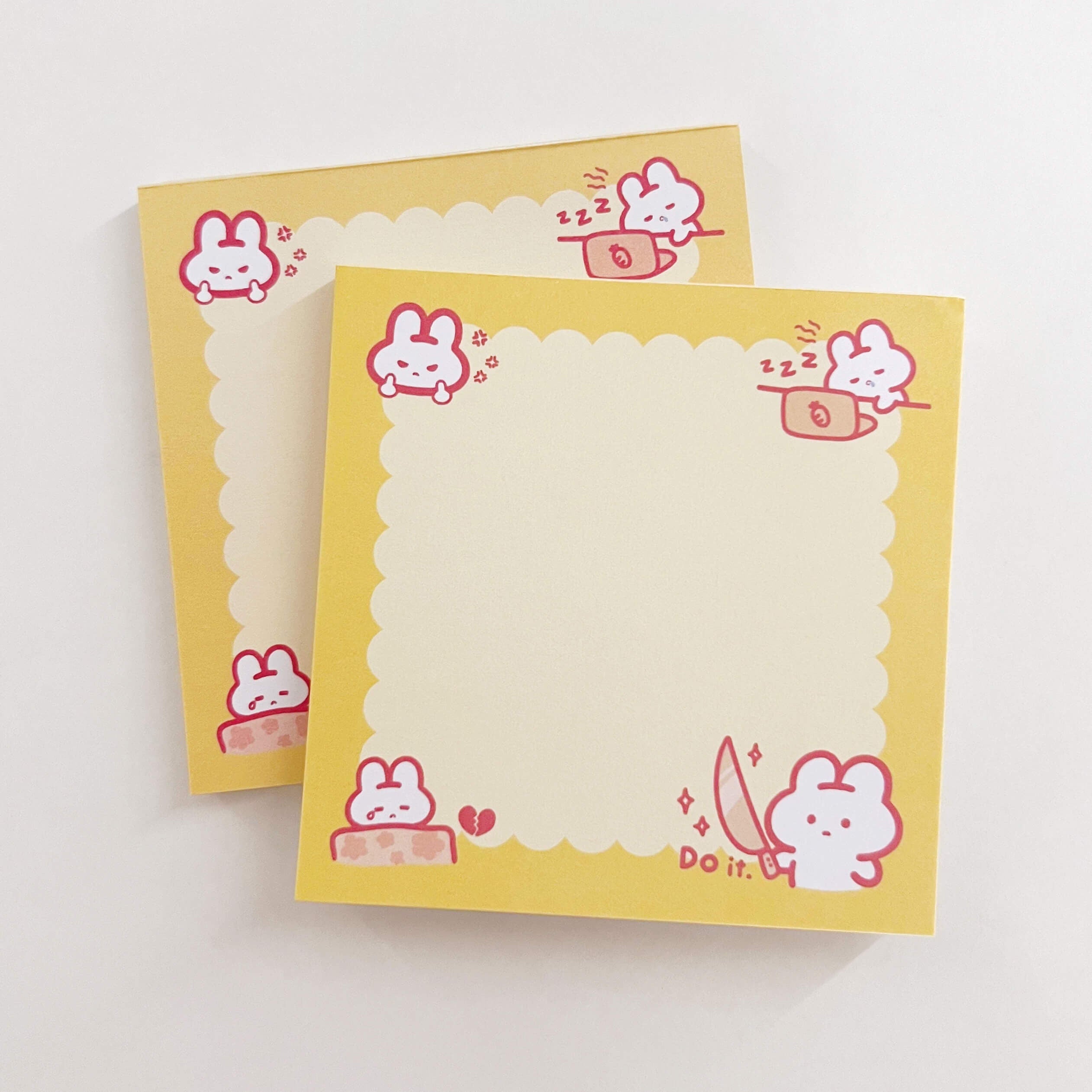 Office Bunny Memo Pad