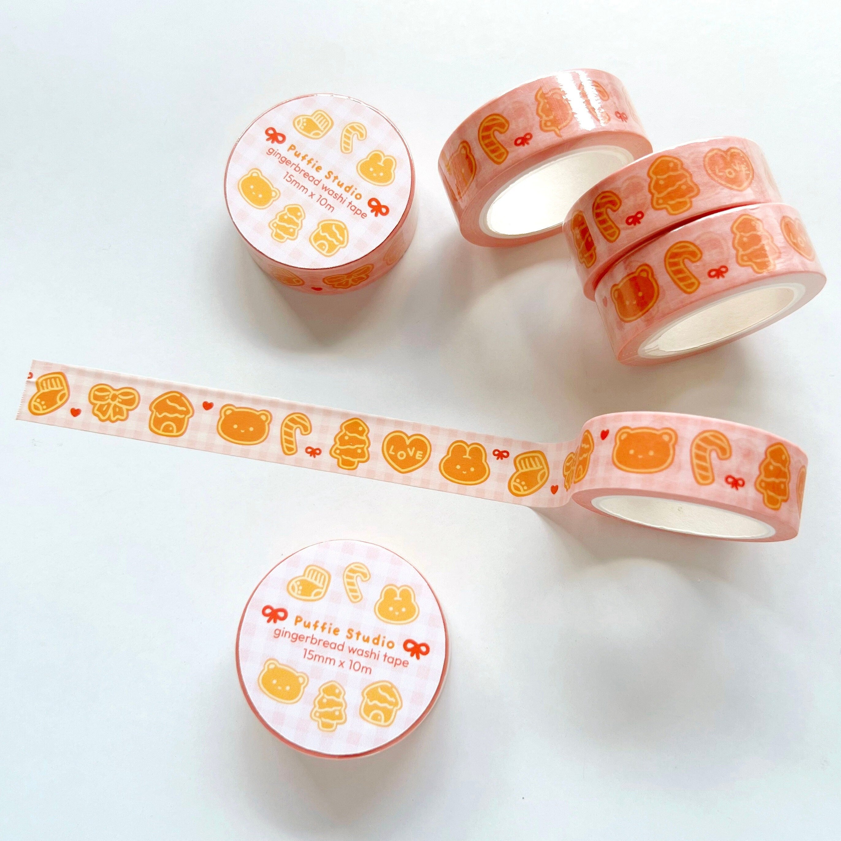 Gingerbread Cookie Washi Tape