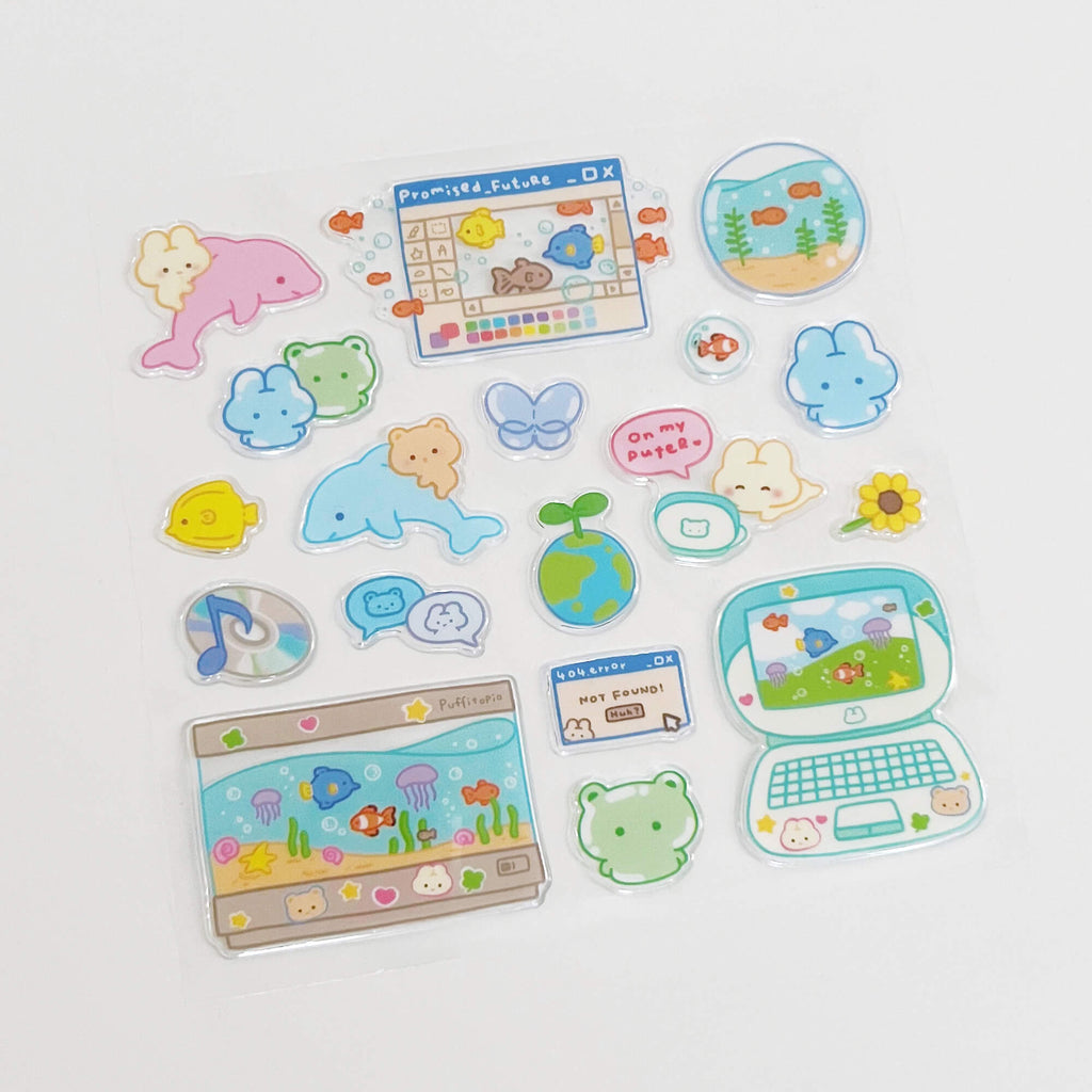 Promised Future 3D Sticker Sheet