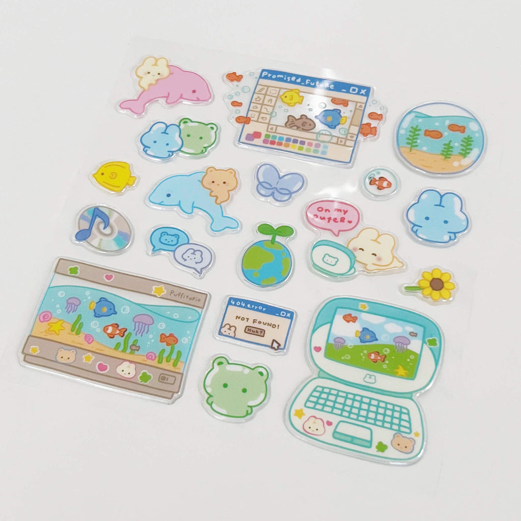 Promised Future 3D Sticker Sheet