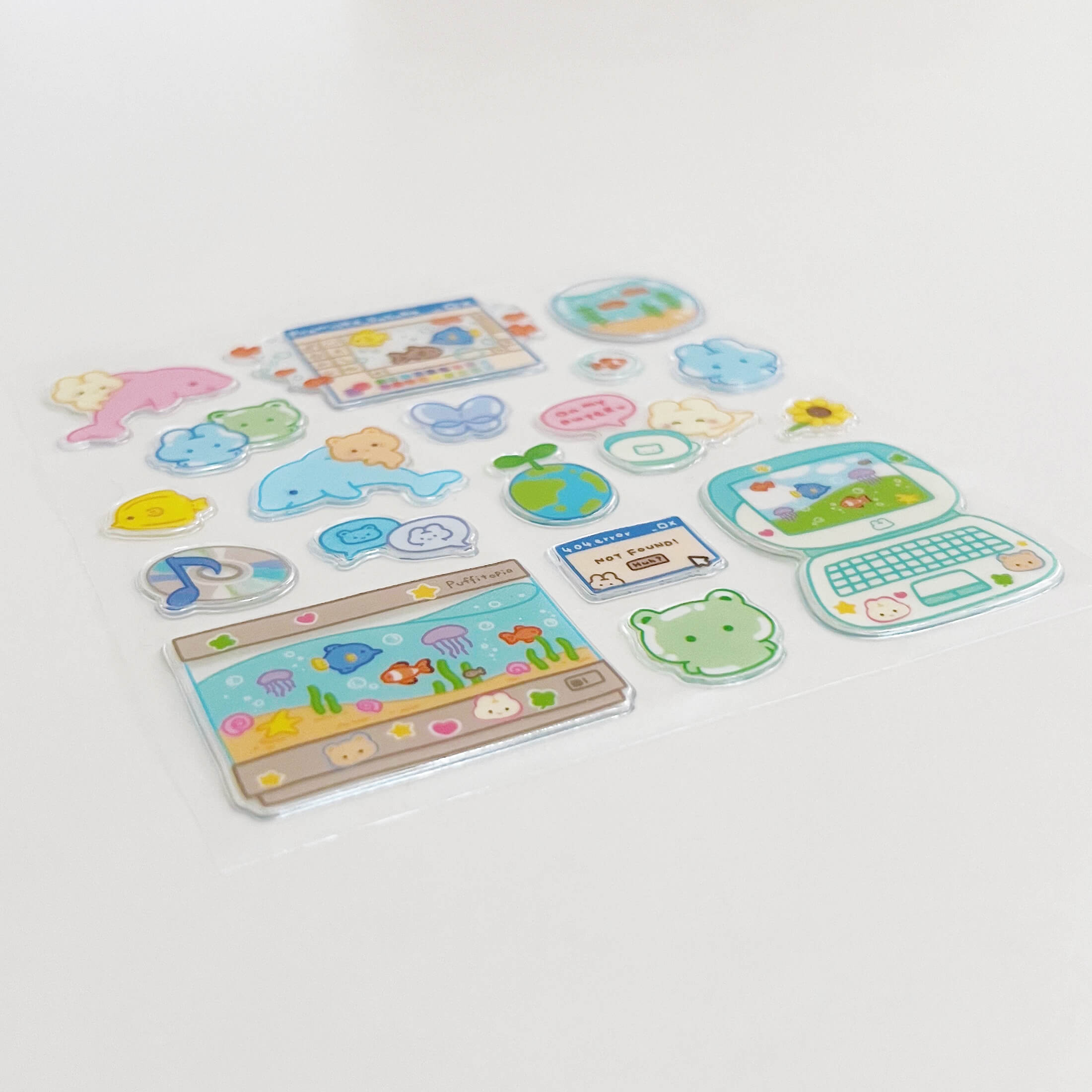 Promised Future 3D Sticker Sheet