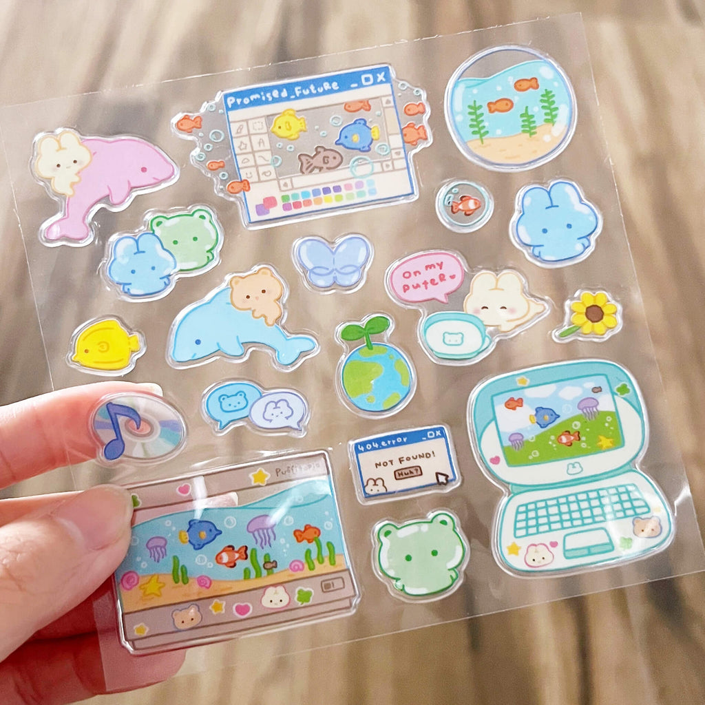 Promised Future 3D Sticker Sheet