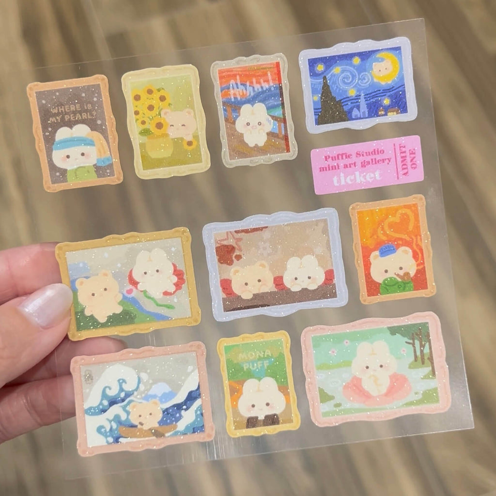 Mini Art Gallery v2 Sticker Sheet