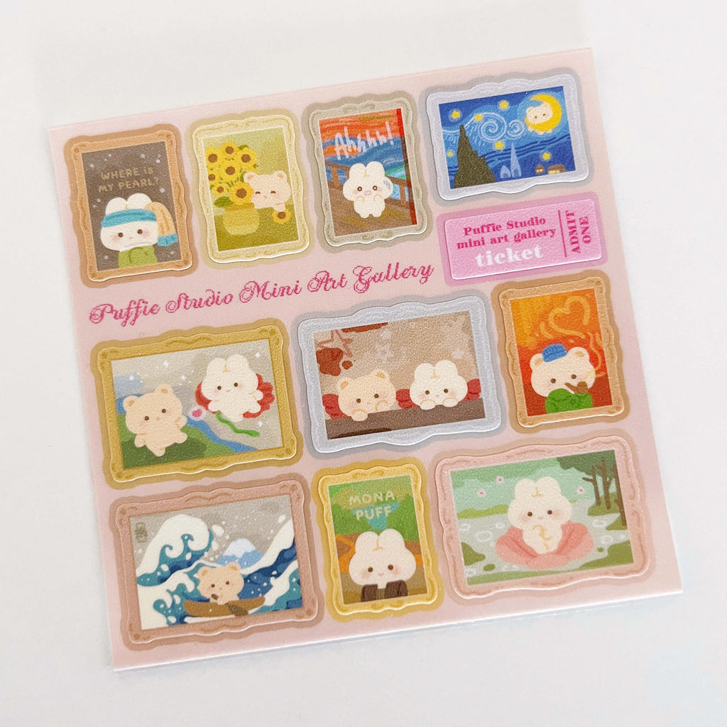 Mini Art Gallery v2 Sticker Sheet