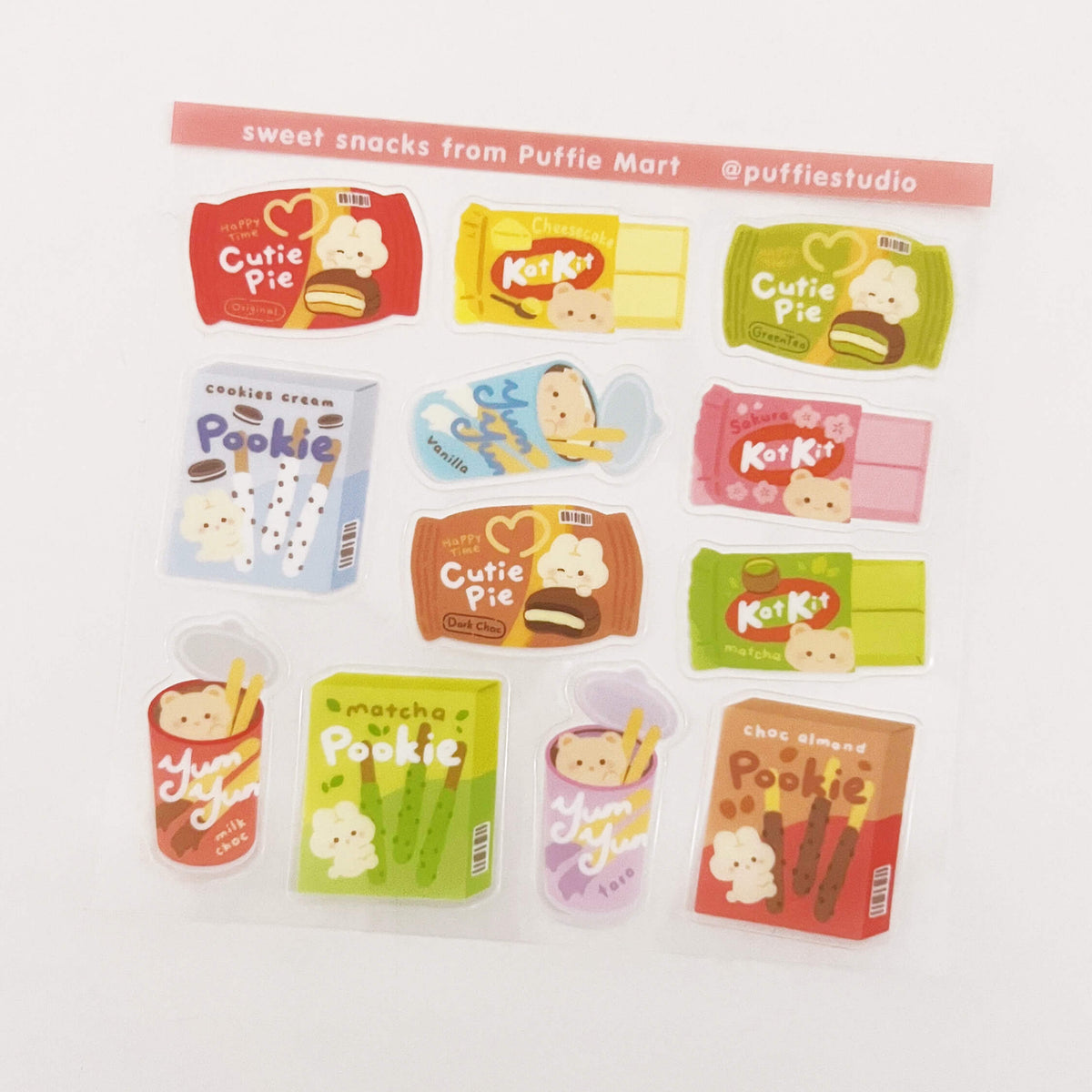 Tiny Snacks Sticker Sheet