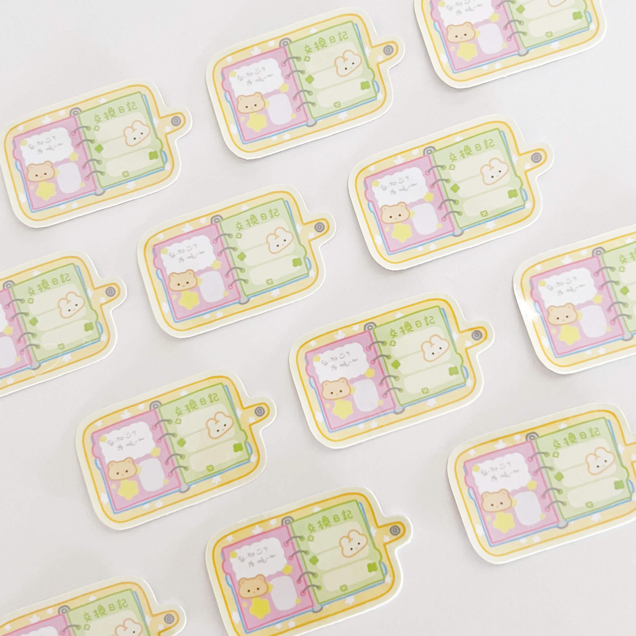 Exchange Diary 交換日記 Sticker