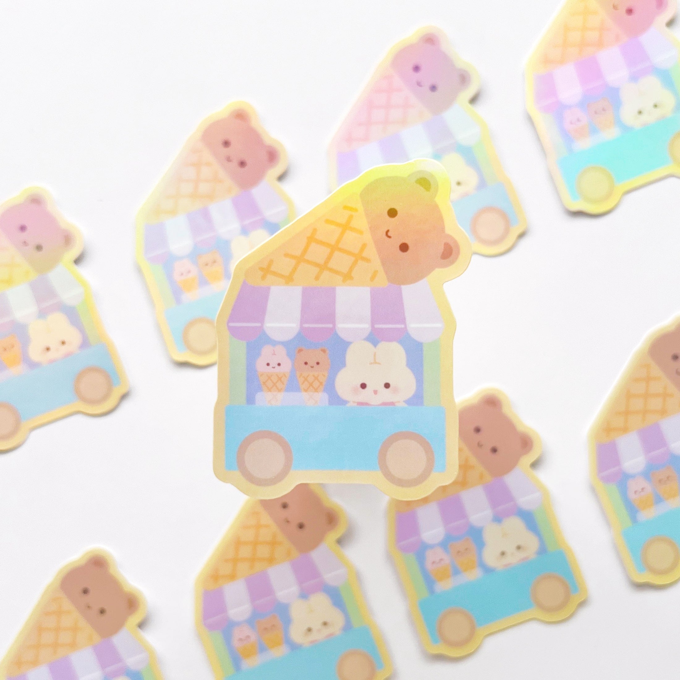 Ice Cream Truck Sticker