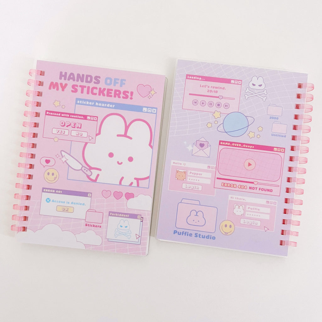 Y2K Reusable Sticker Collection Book