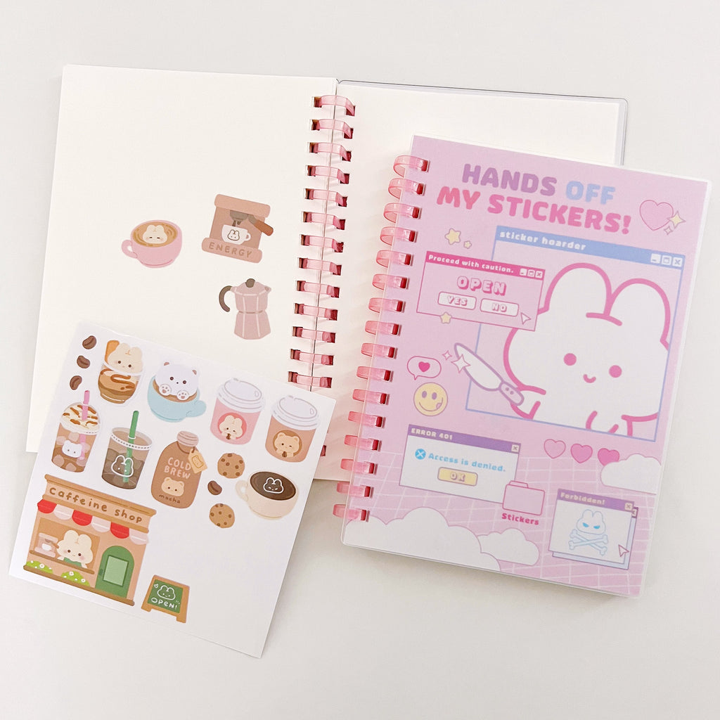 Y2K Reusable Sticker Collection Book