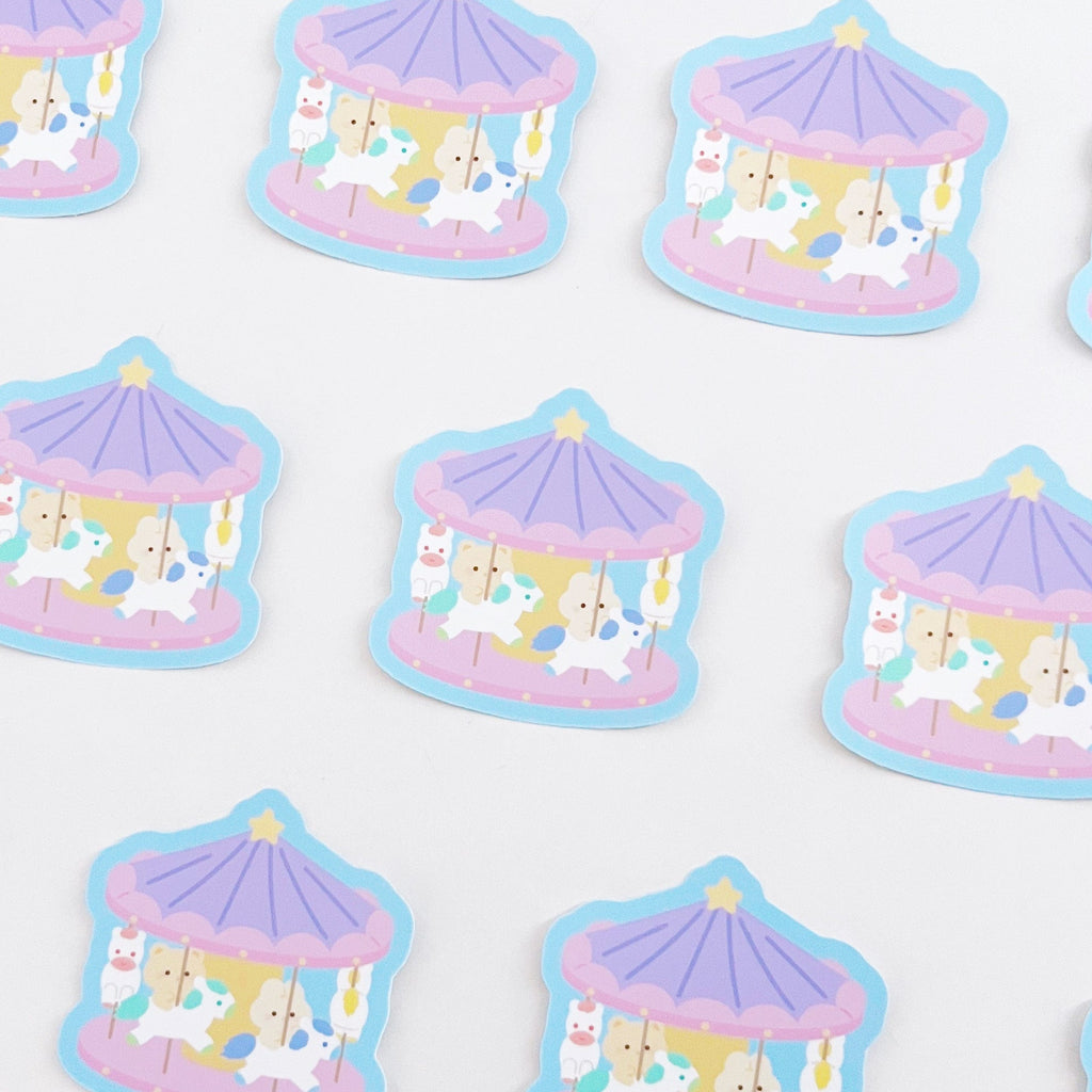 Merry Go Round Sticker