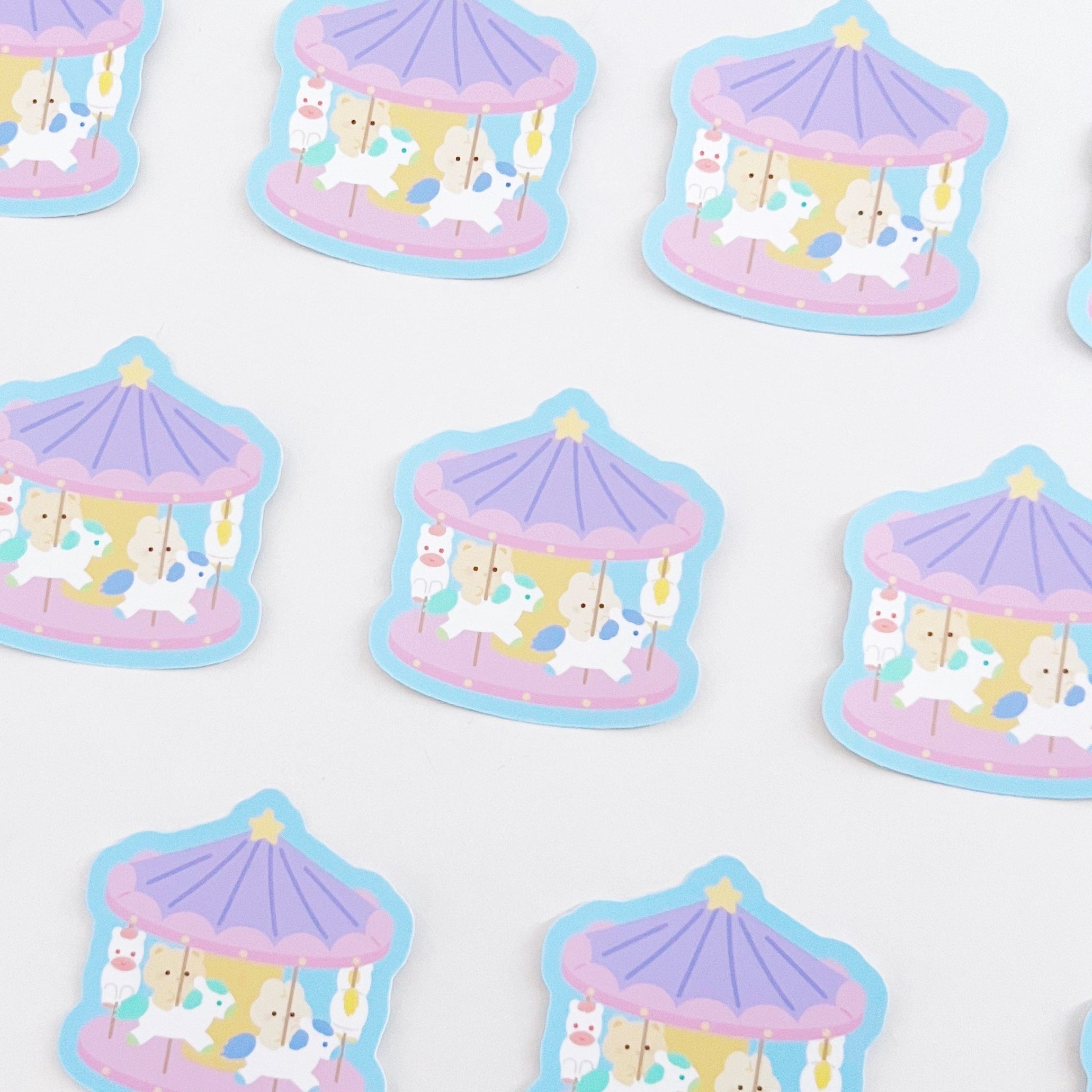 Merry Go Round Sticker
