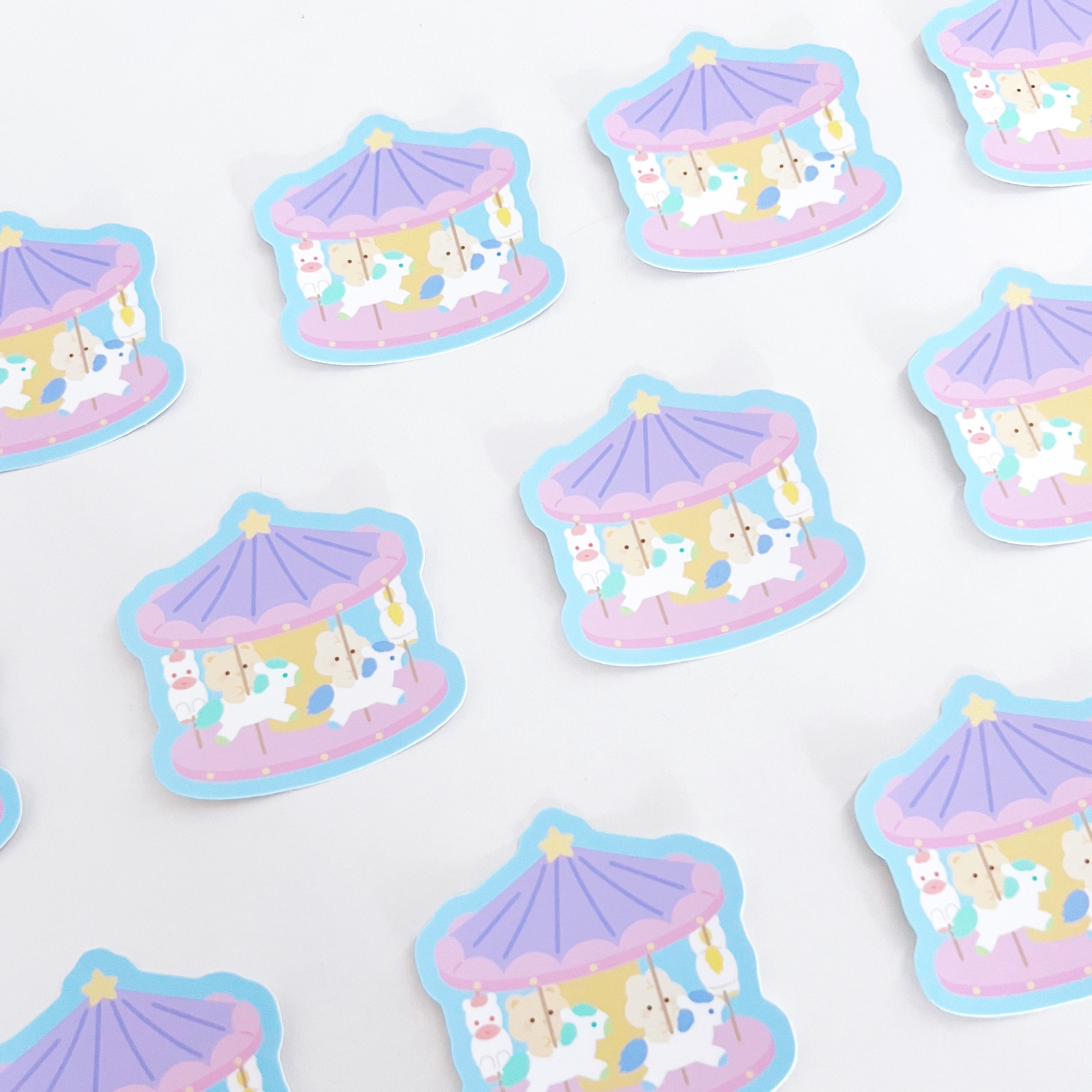 Merry Go Round Sticker