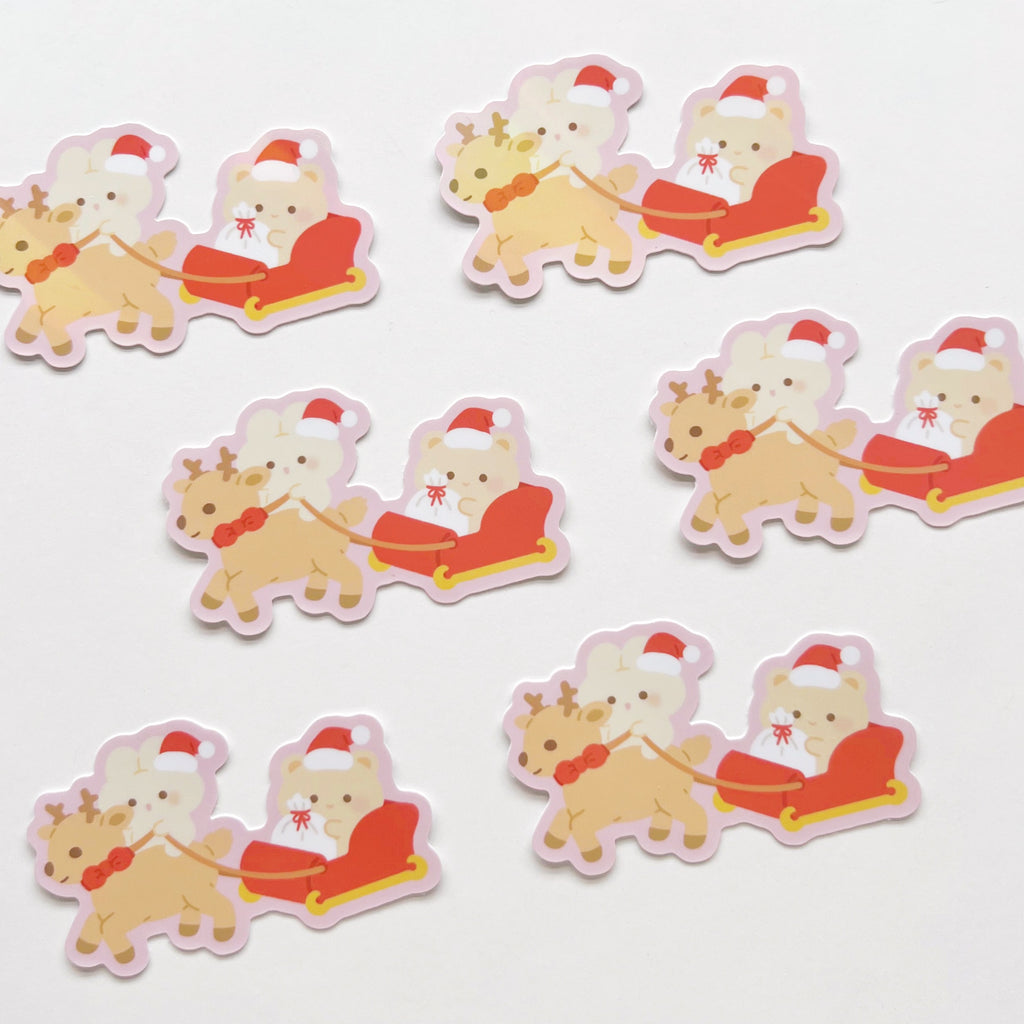 Chritmas Reindeer Sticker