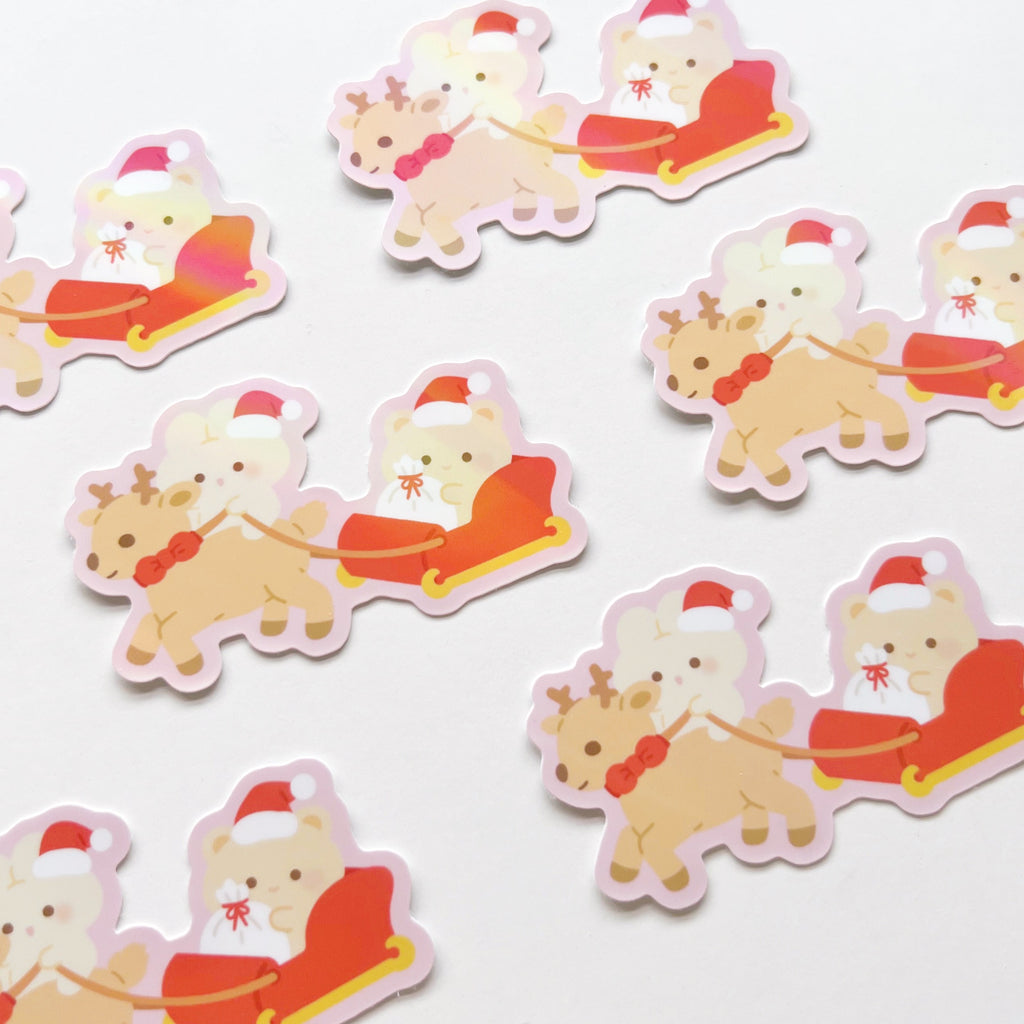 Chritmas Reindeer Sticker