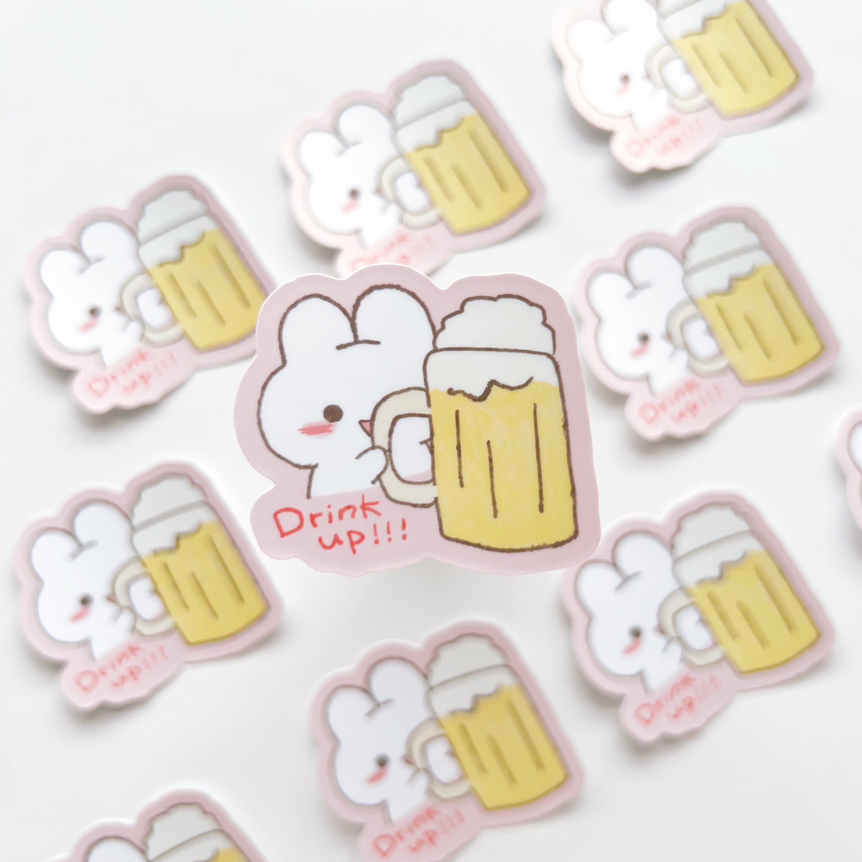 Drink Up! Tipsy Puffie Sticker