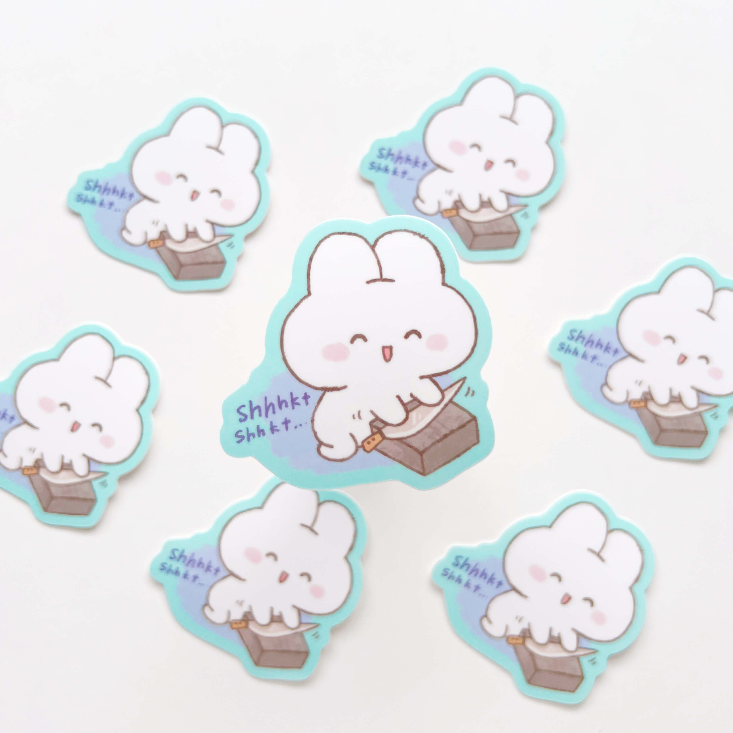 Sharpening Knife Sticker