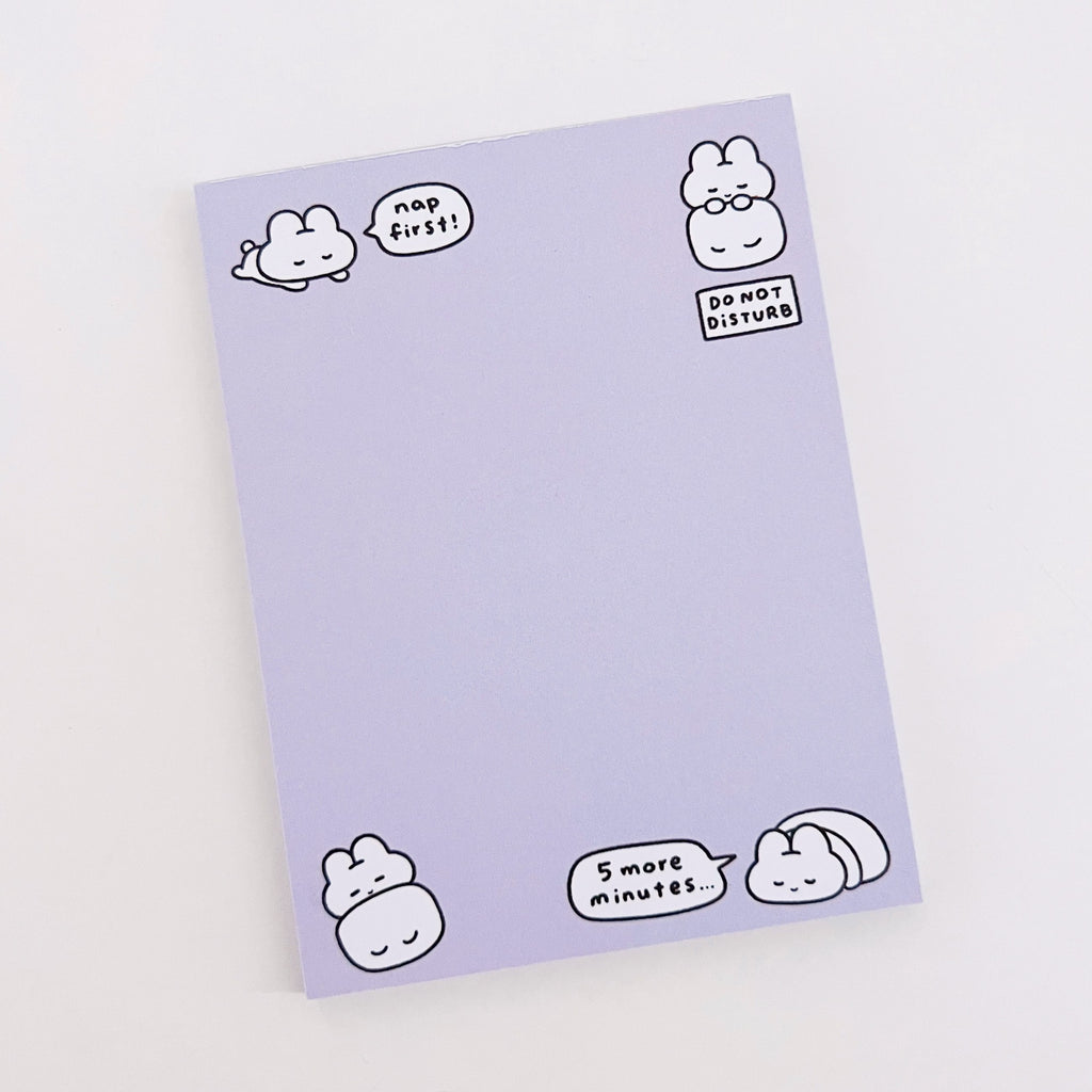 Sleepy Puffie Memo Pad