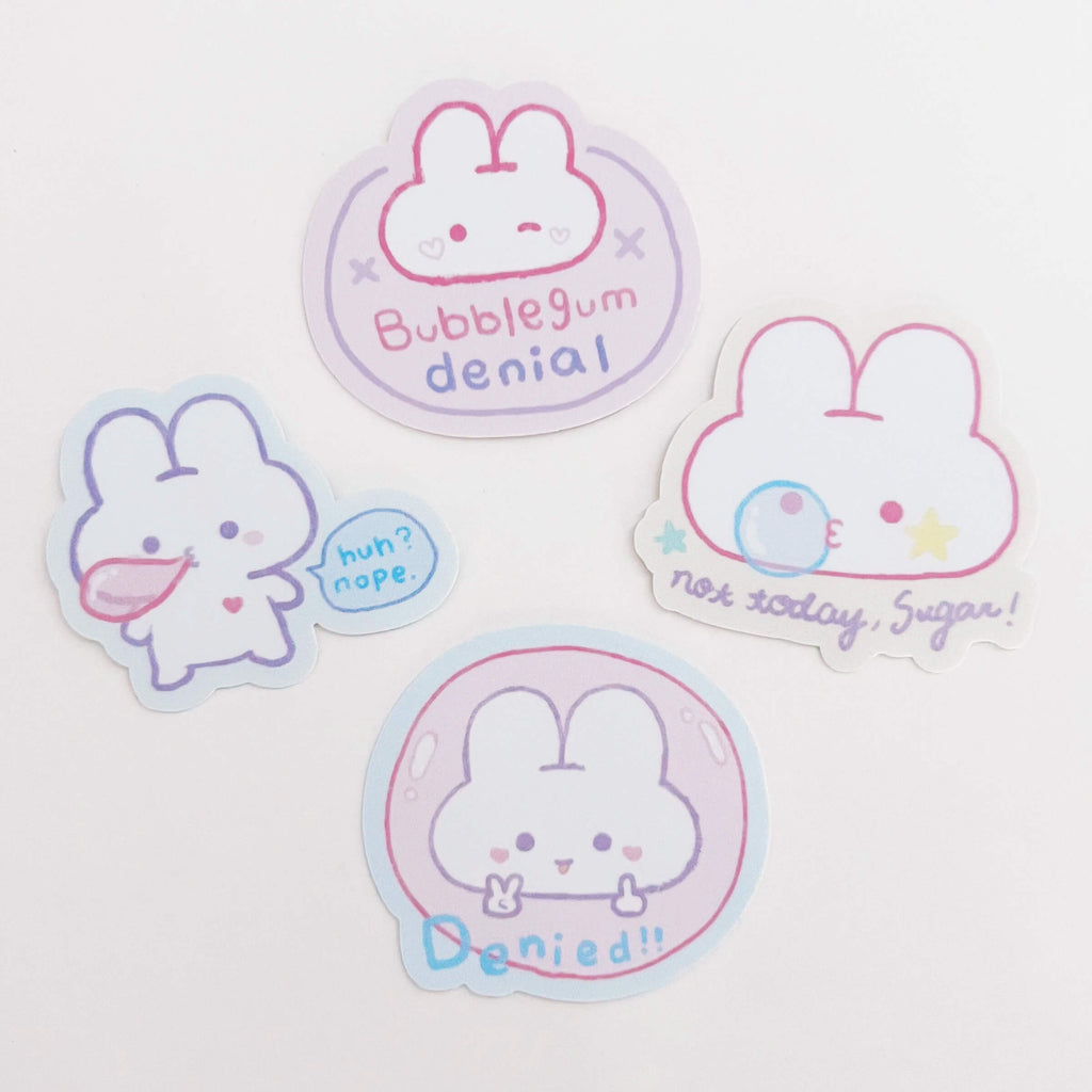 Bubblegum Denial( ˘ ³˘)ノ°ﾟSticker Collection