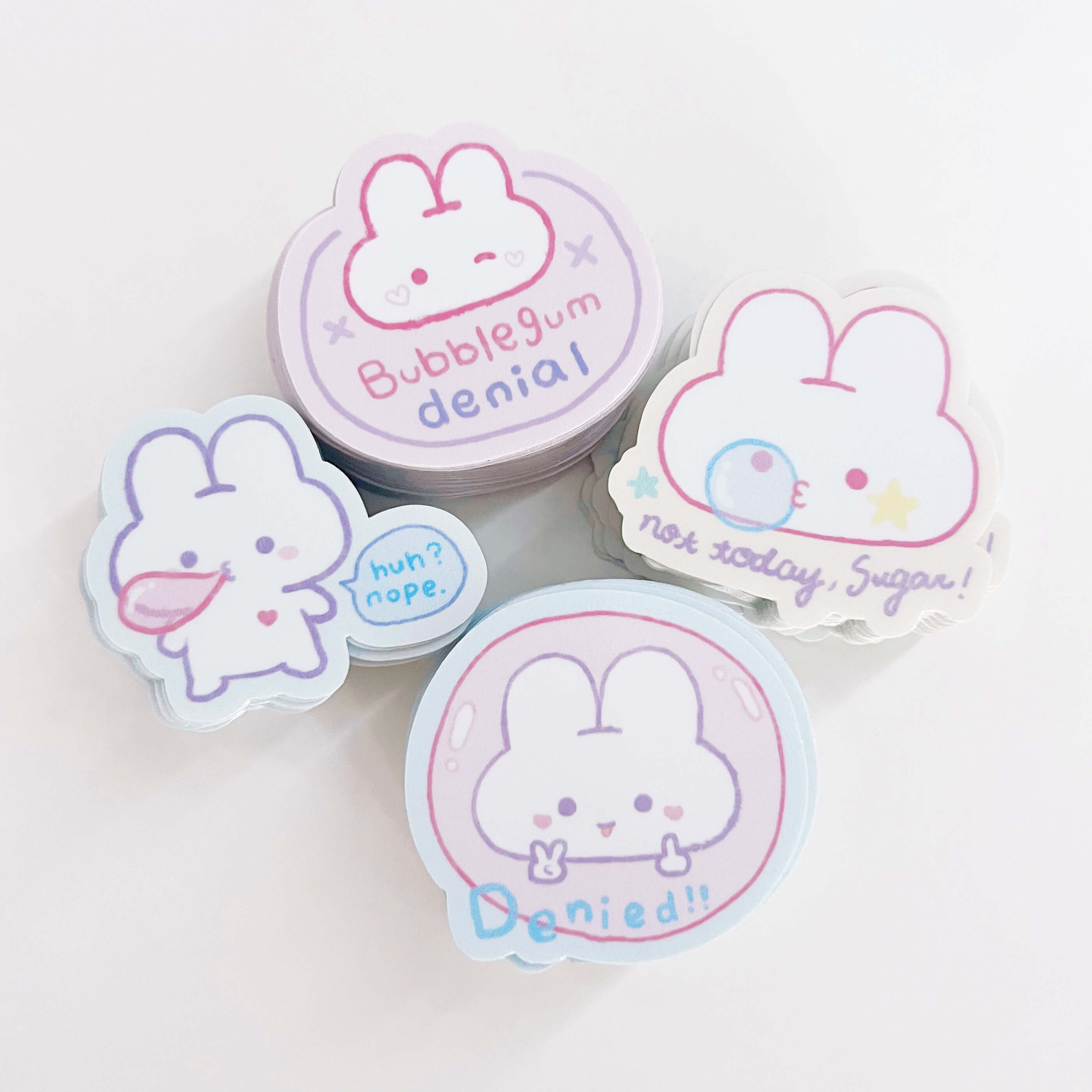 Bubblegum Denial( ˘ ³˘)ノ°ﾟSticker Collection