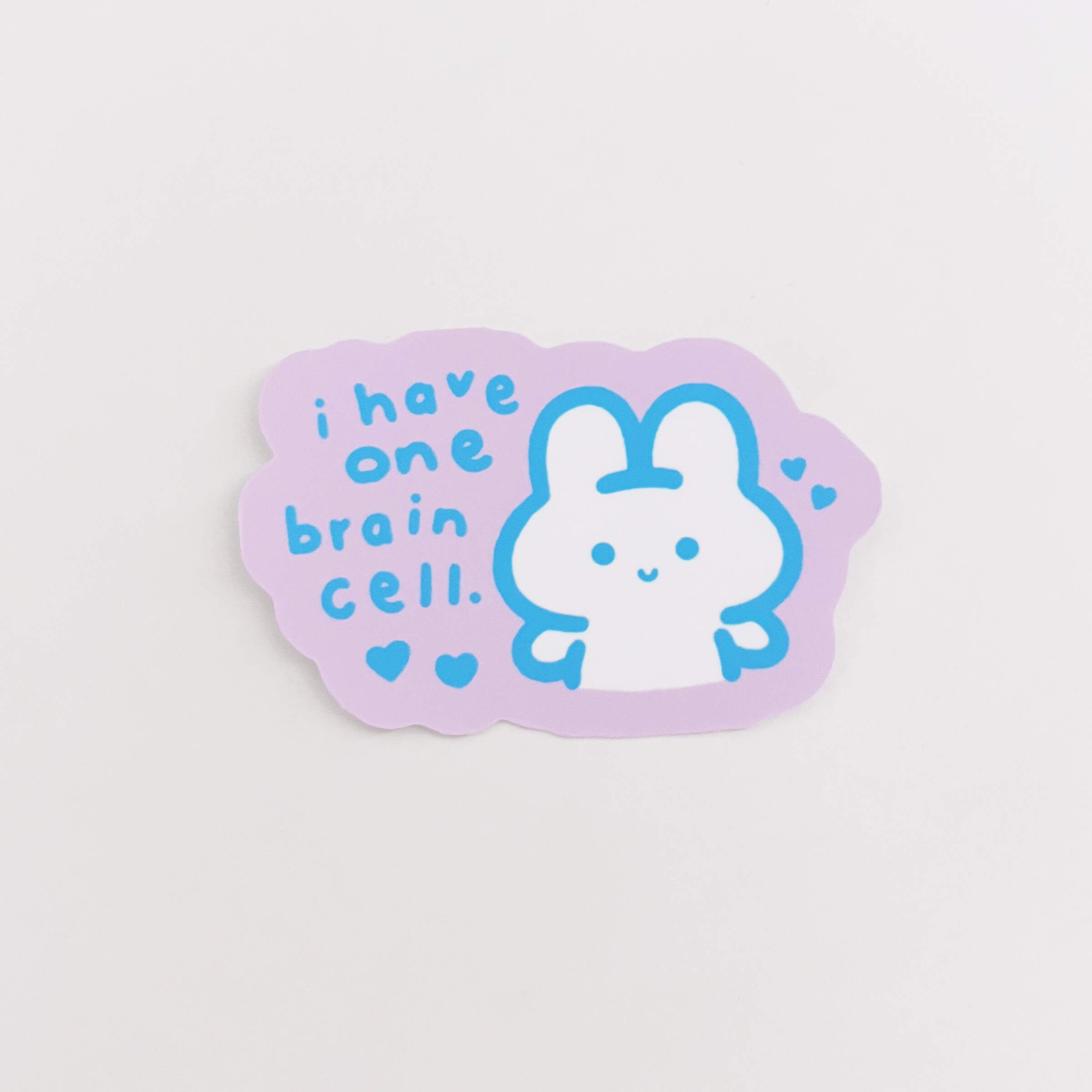 One Brain Cell Sticker (Blue x Purple)