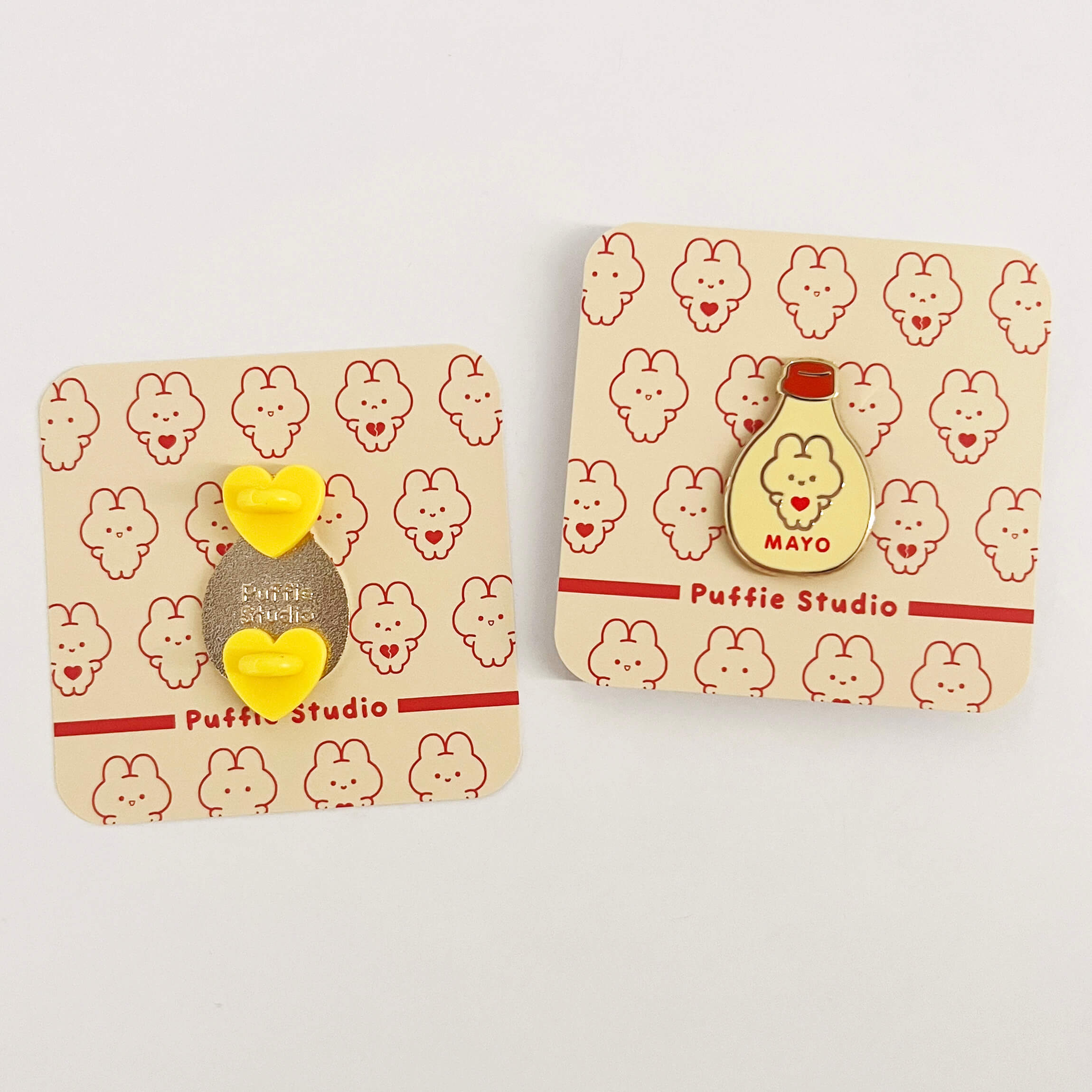 Puffie Mayo Enamel Pin