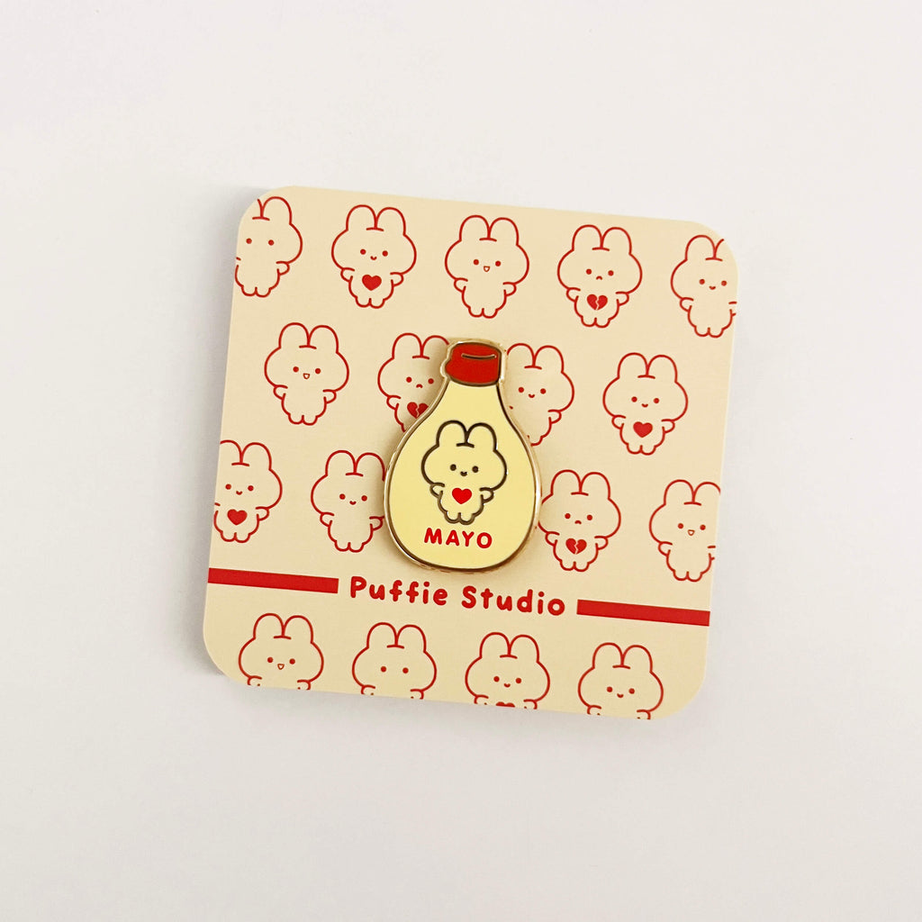 Puffie Mayo Enamel Pin