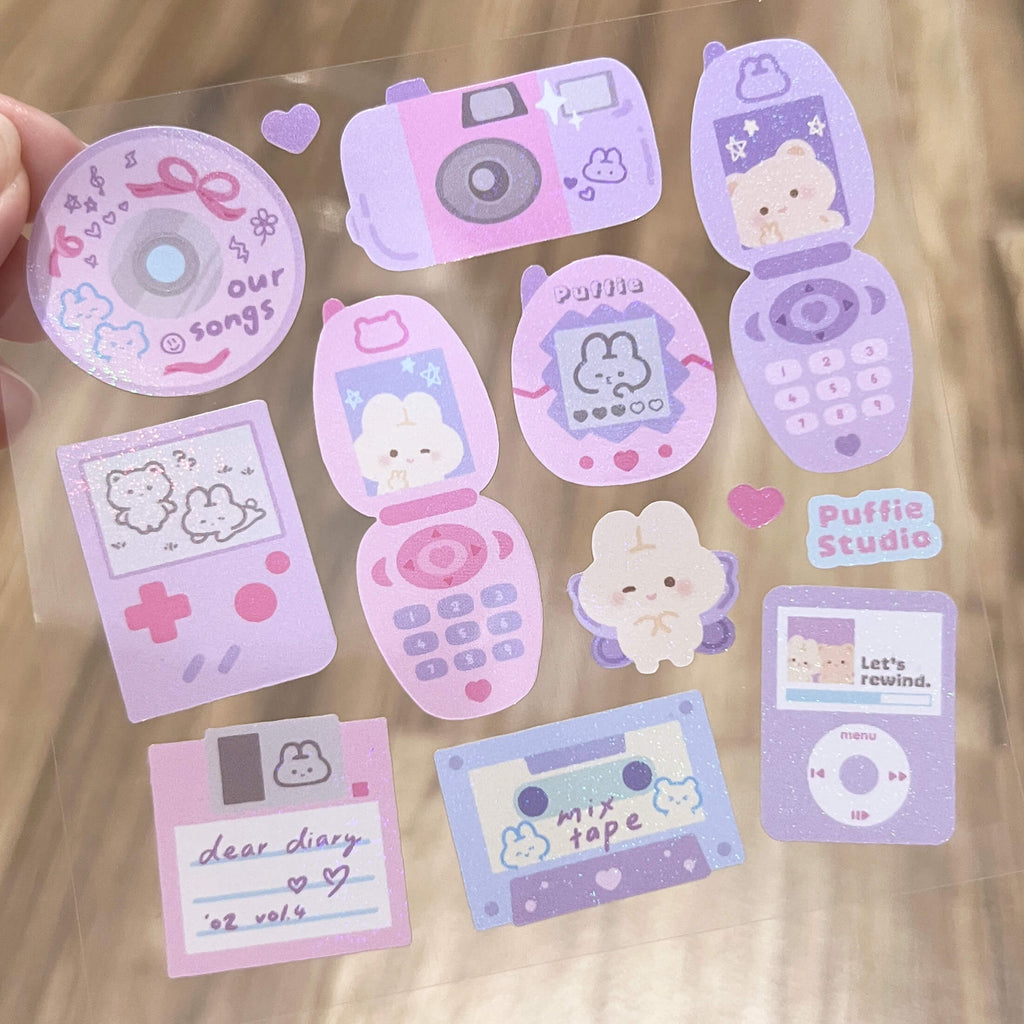 Y2K Sticker Sheet