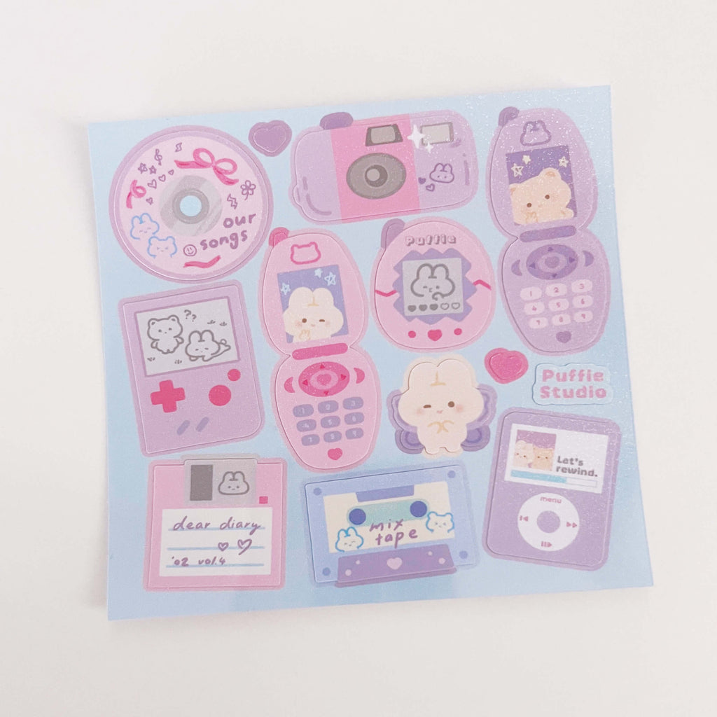 Y2K Sticker Sheet