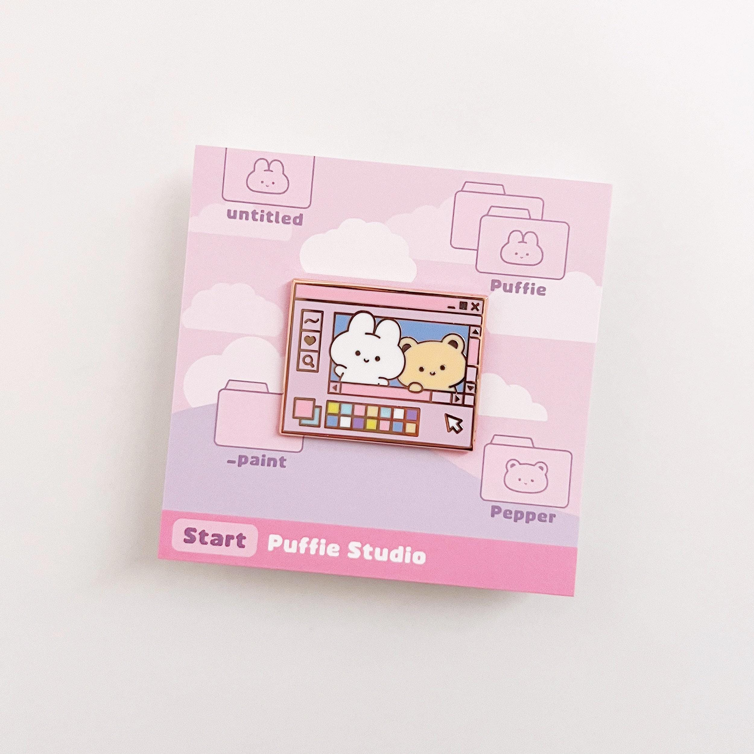 Y2K Computer Desktop Enamel Pin