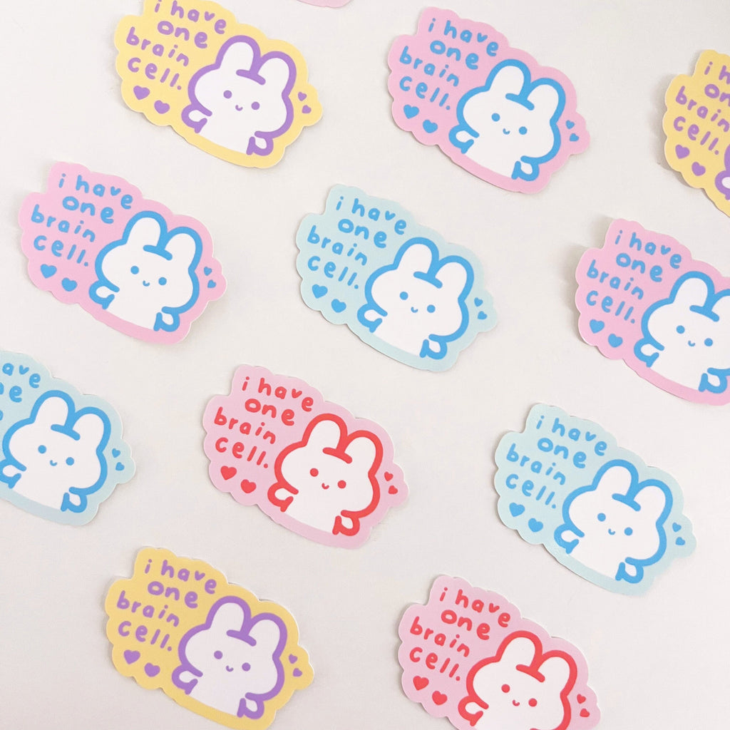 One Brain Cell Stickers