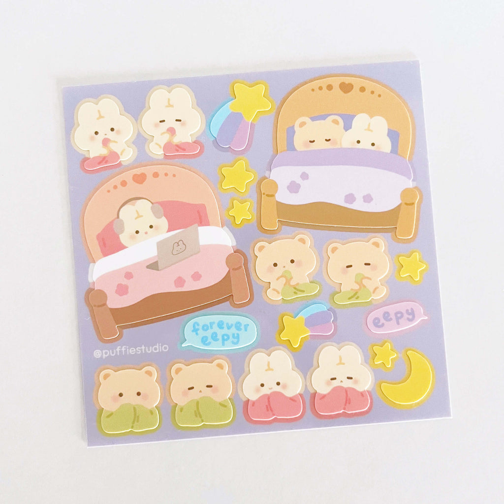 Sleepy Time Sticker Sheet