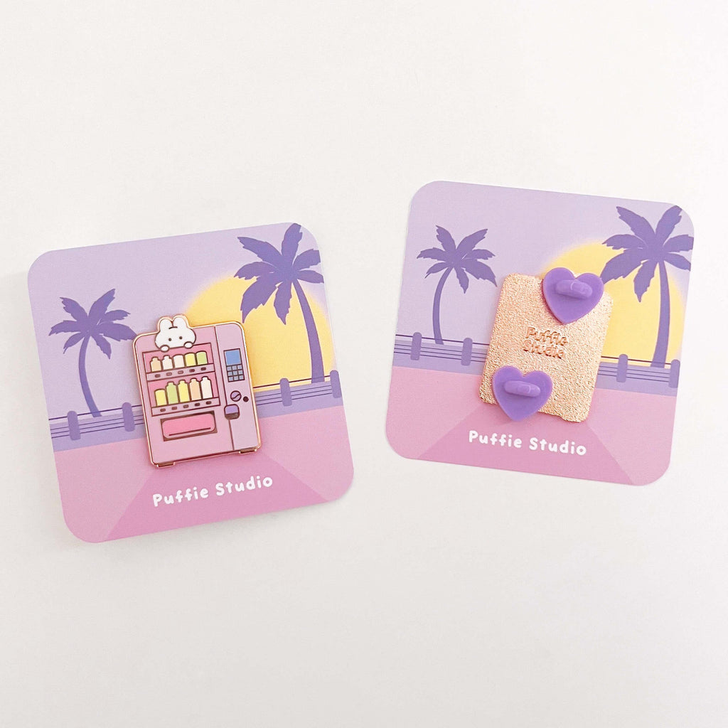 City Pop Vending Machine Enamel Pin