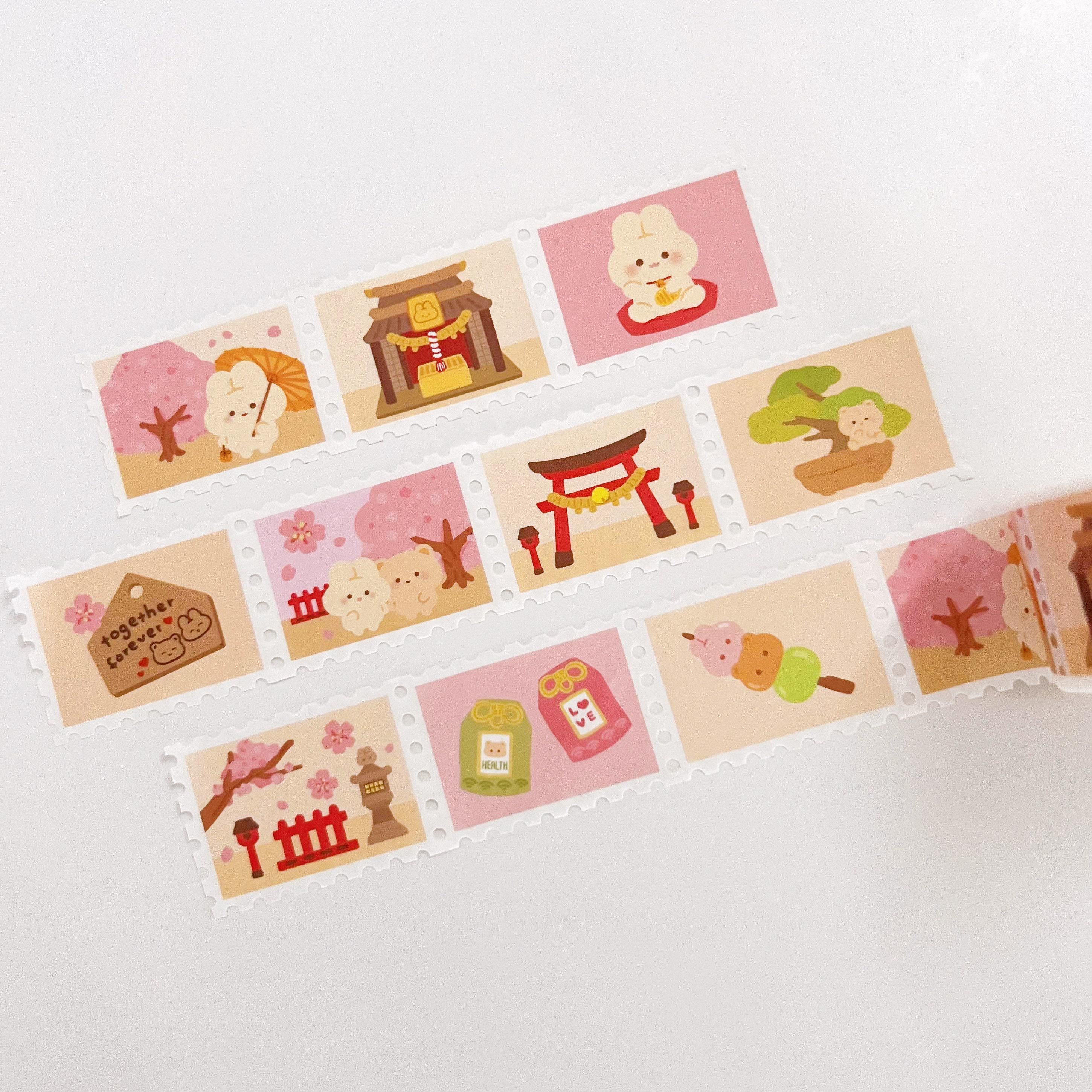 Sakura Shrine Stamp Washi Tape